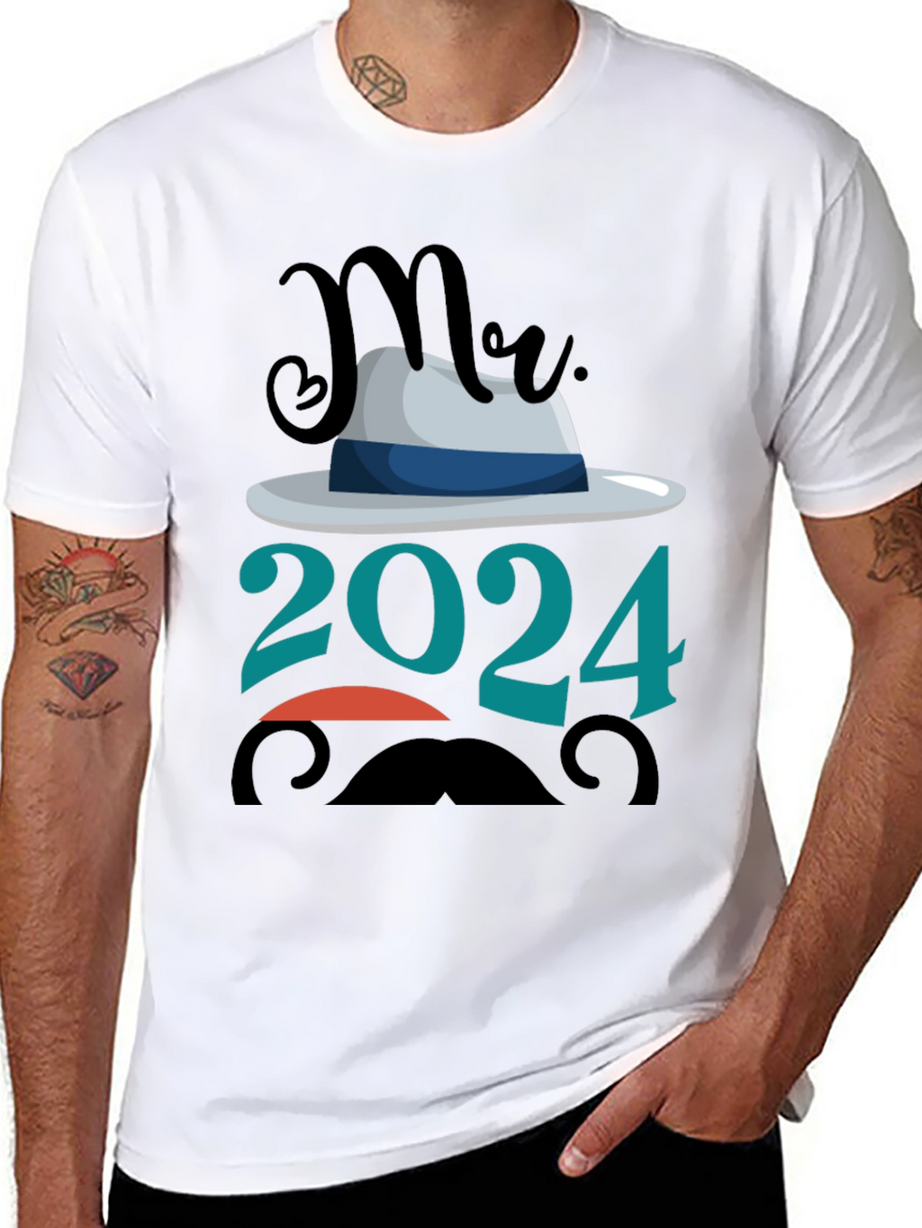 Mr. 2024 T-Shirt - New Year Celebration