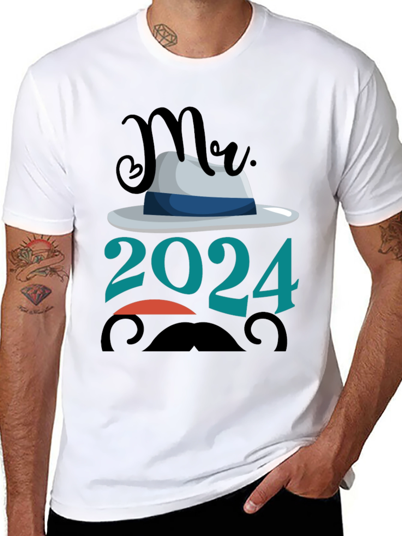 Mr. 2024 T-Shirt - New Year Celebration