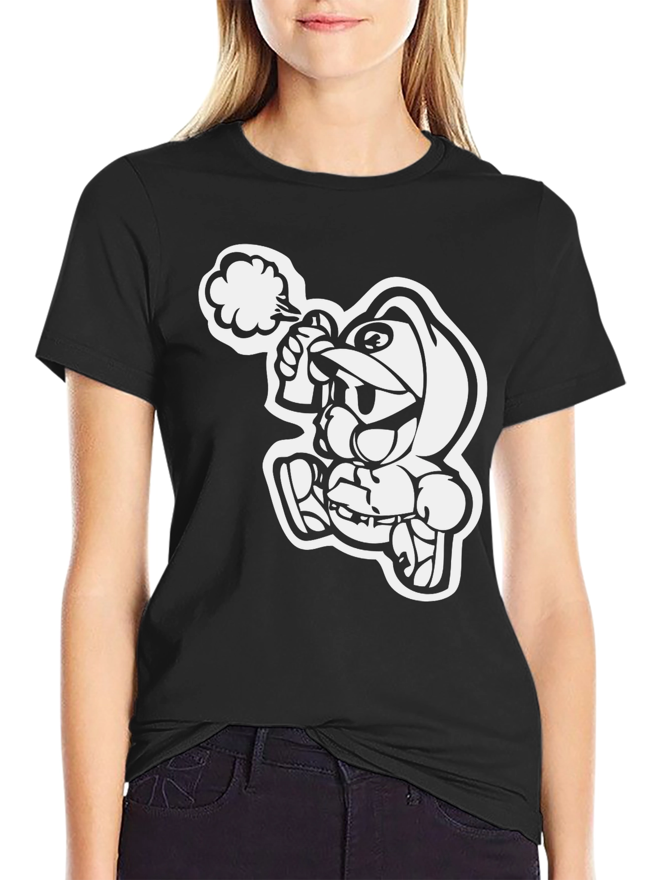 Urban Graffiti Artist Black T-Shirt
