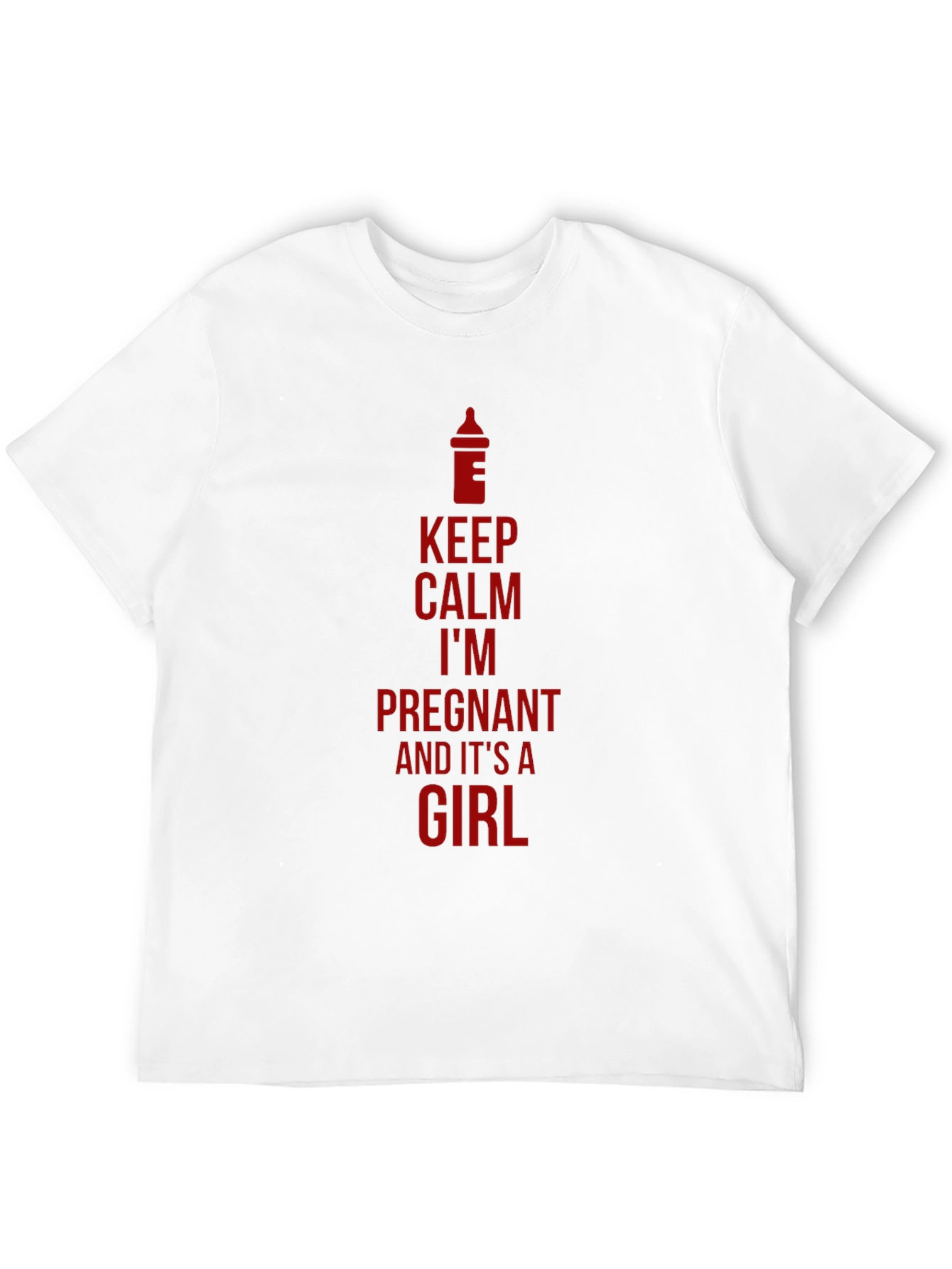 Keep Calm Im Pregnant Girl T-Shirt