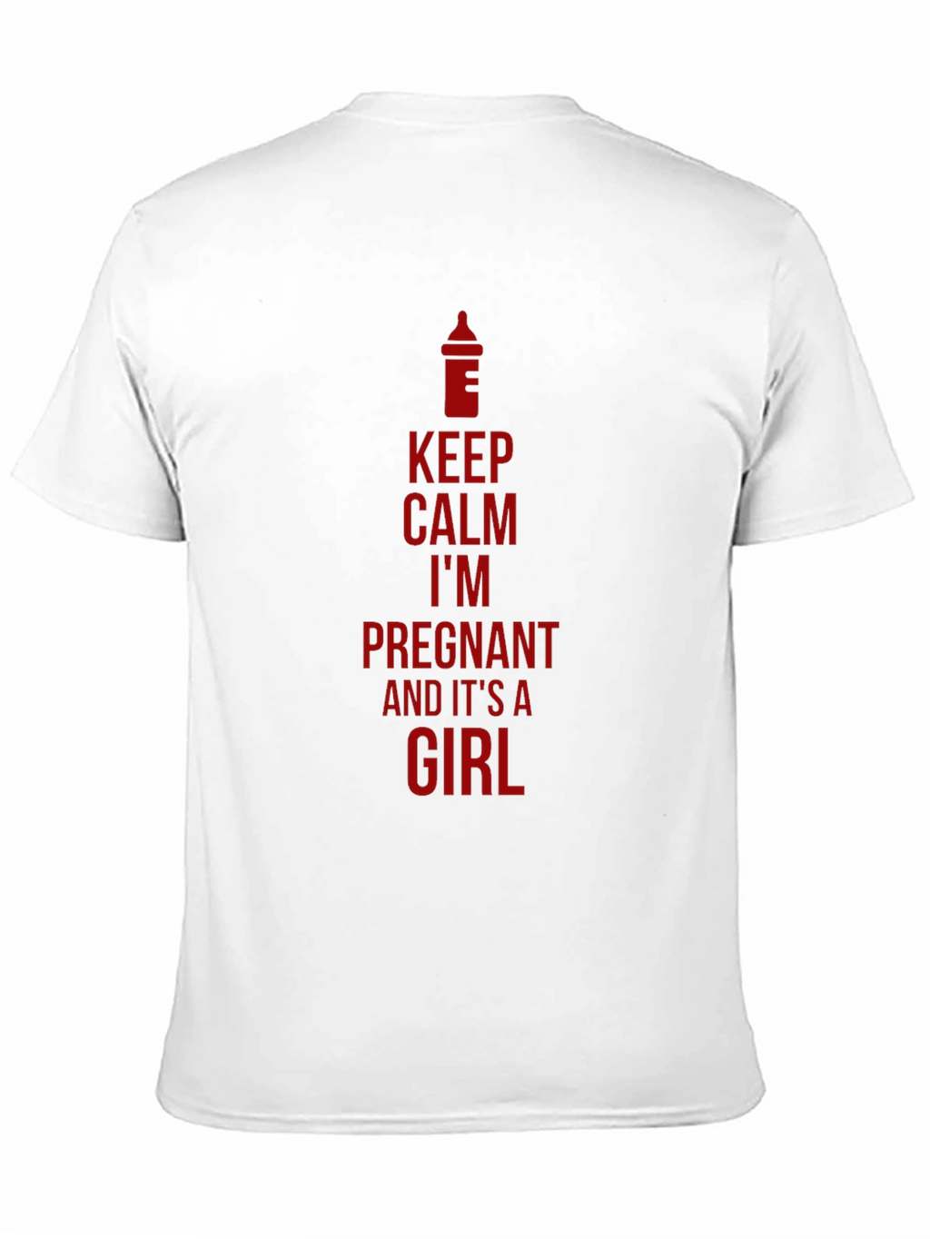 Keep Calm Im Pregnant Girl T-Shirt