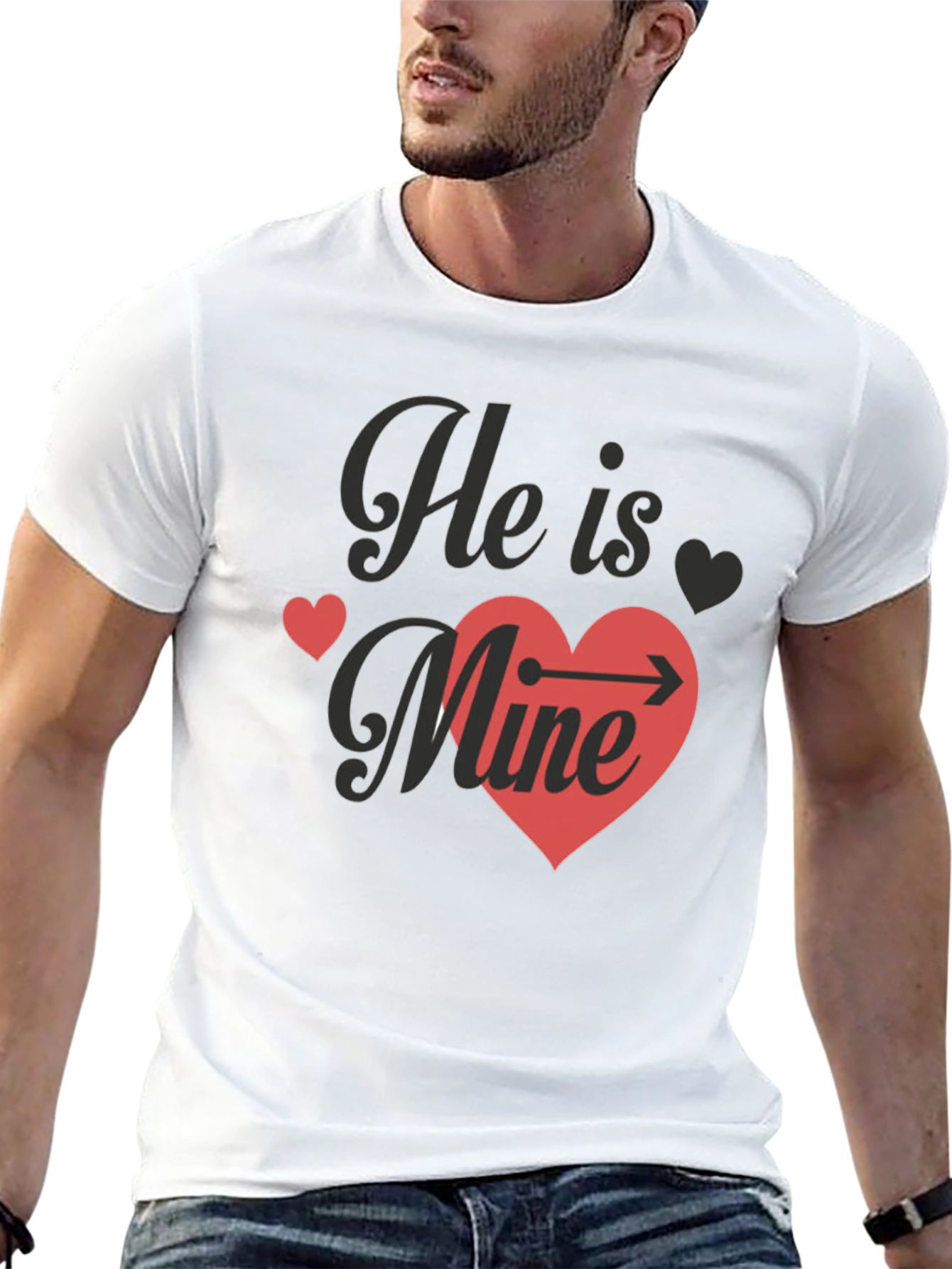 He Is Mine T-Shirt - Valentines Day