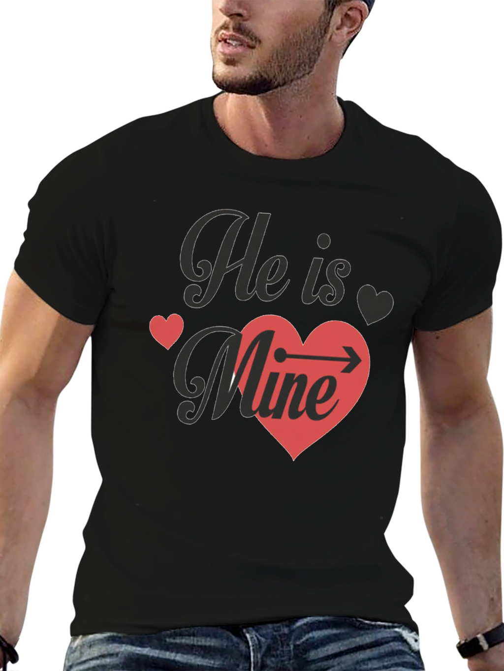 He Is Mine T-Shirt - Valentines Day