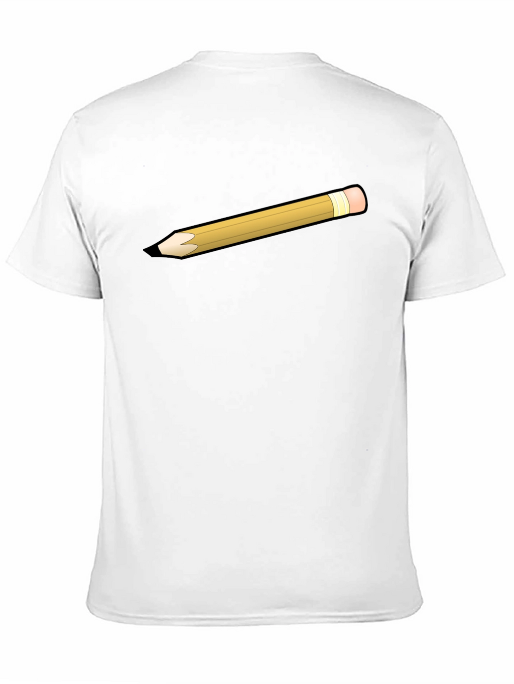 Pencil Graphic Black T-Shirt