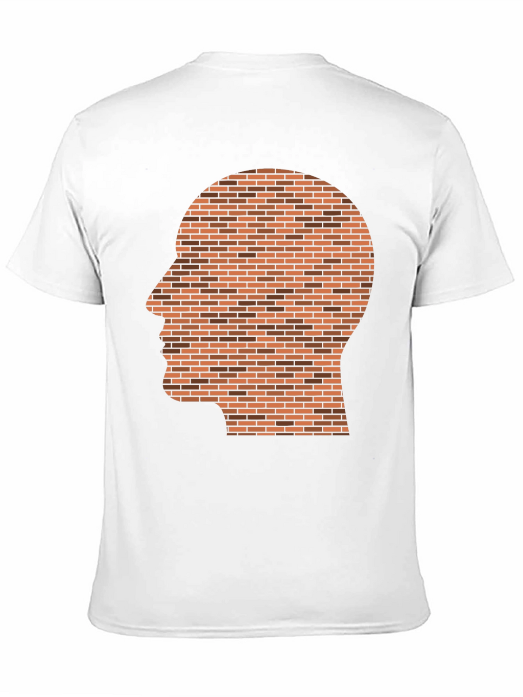 Brick Head T-Shirt - Unique Graphic Tee