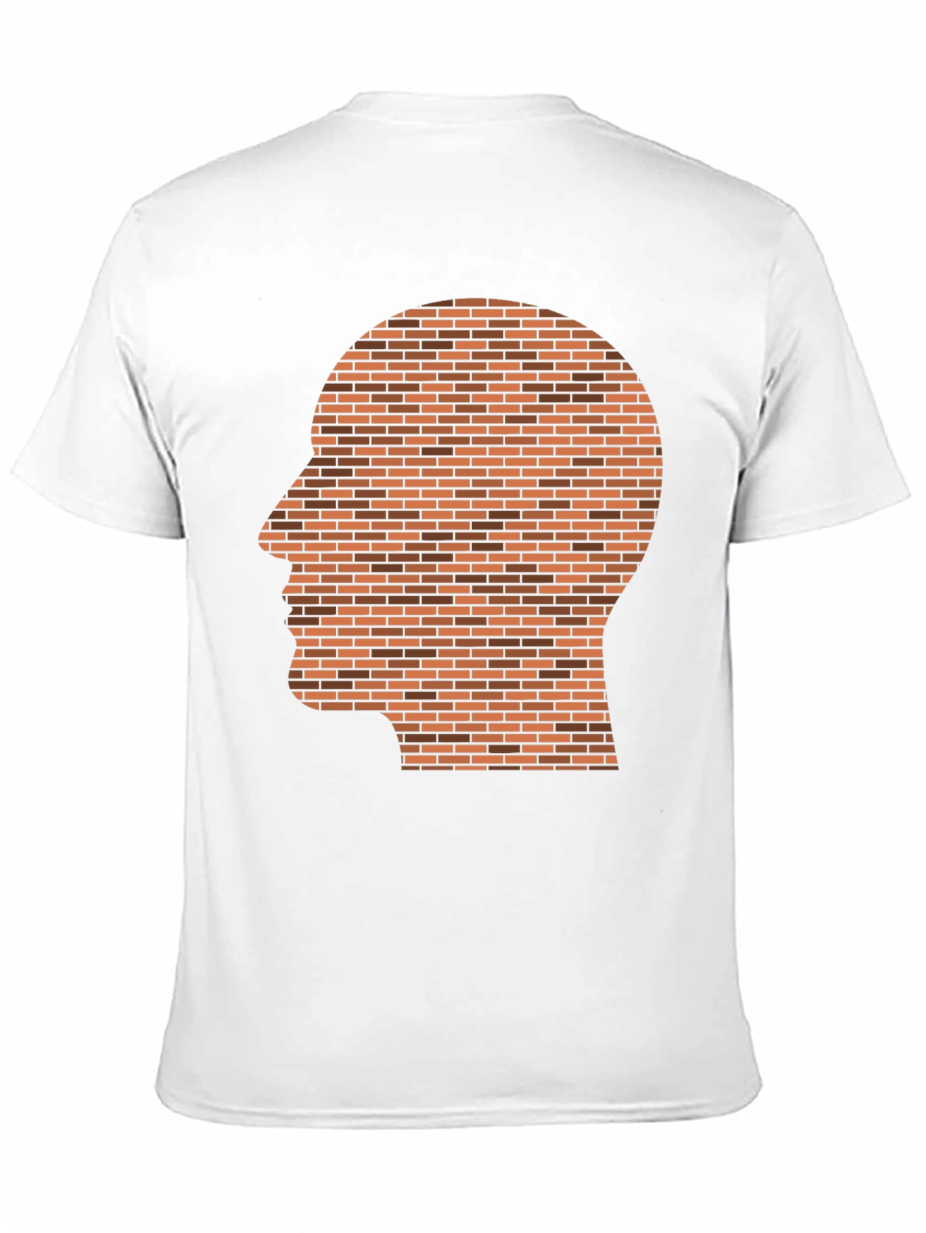 Brick Head T-Shirt - Unique Graphic Tee