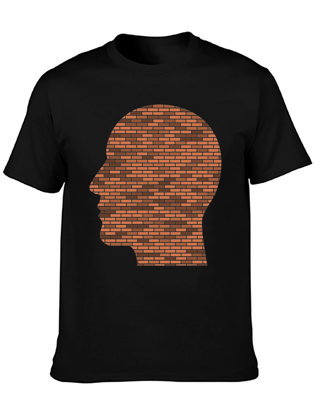 Brick Head T-Shirt - Unique Graphic Tee