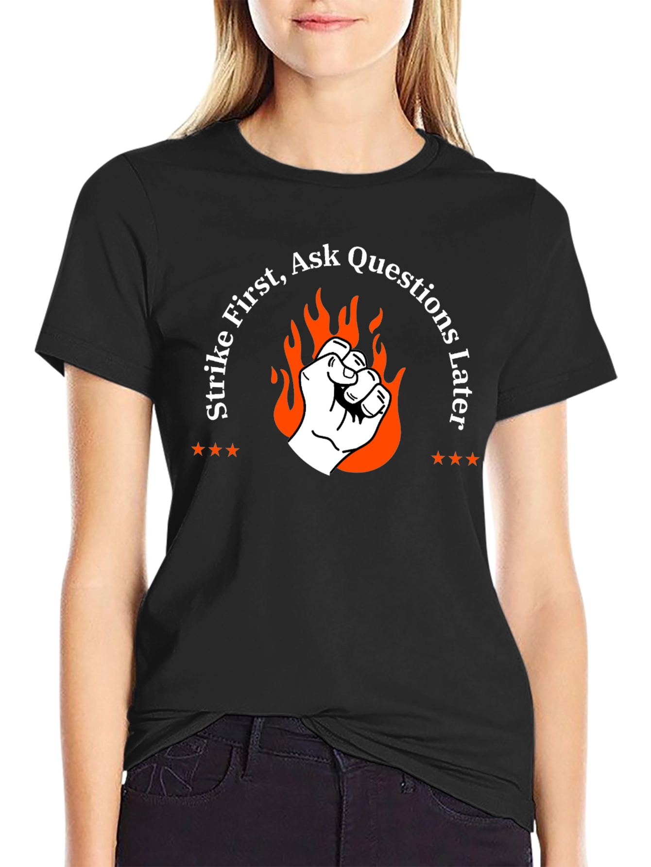 Strike First Graphic T-Shirt