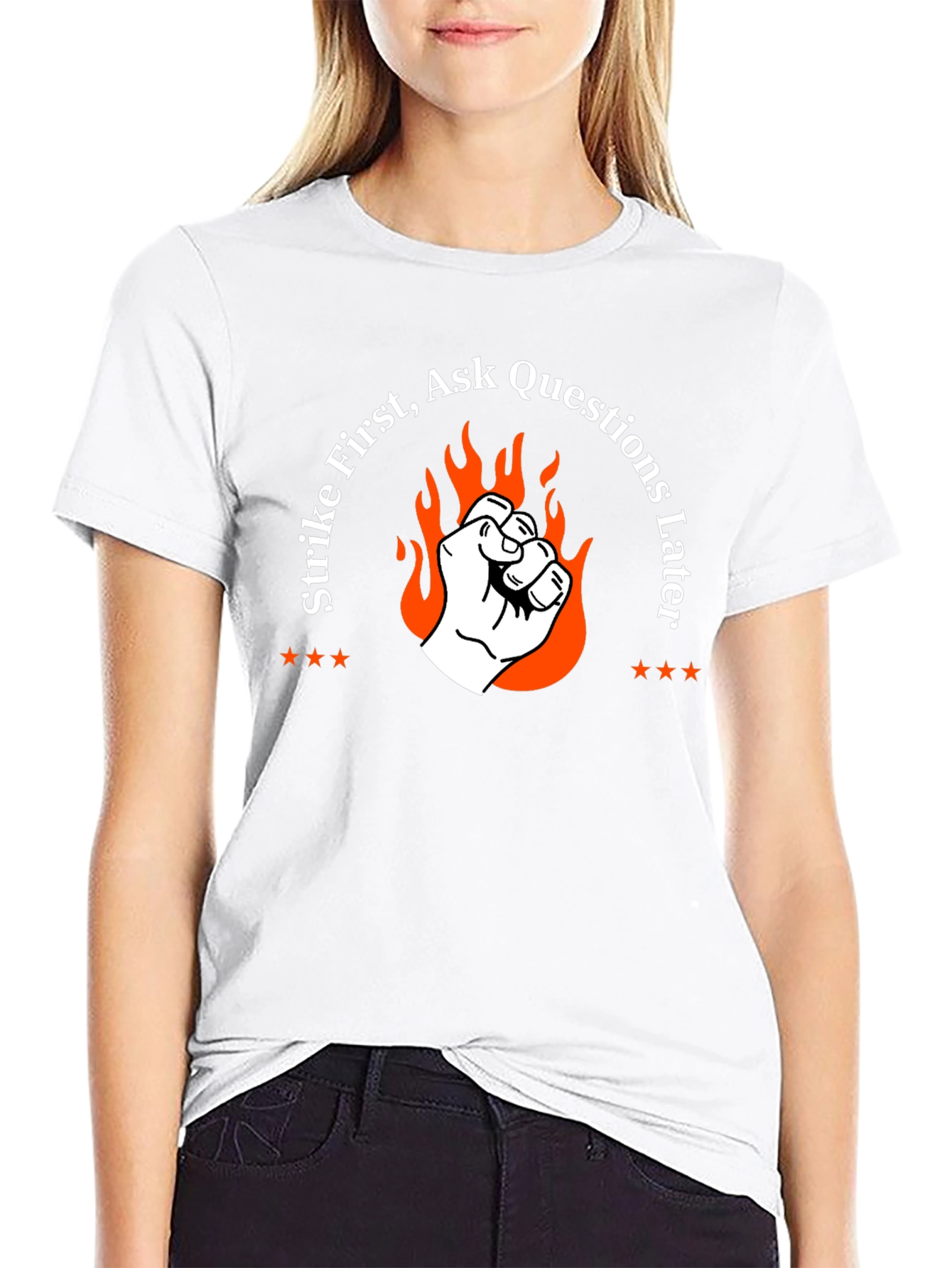 Strike First Graphic T-Shirt