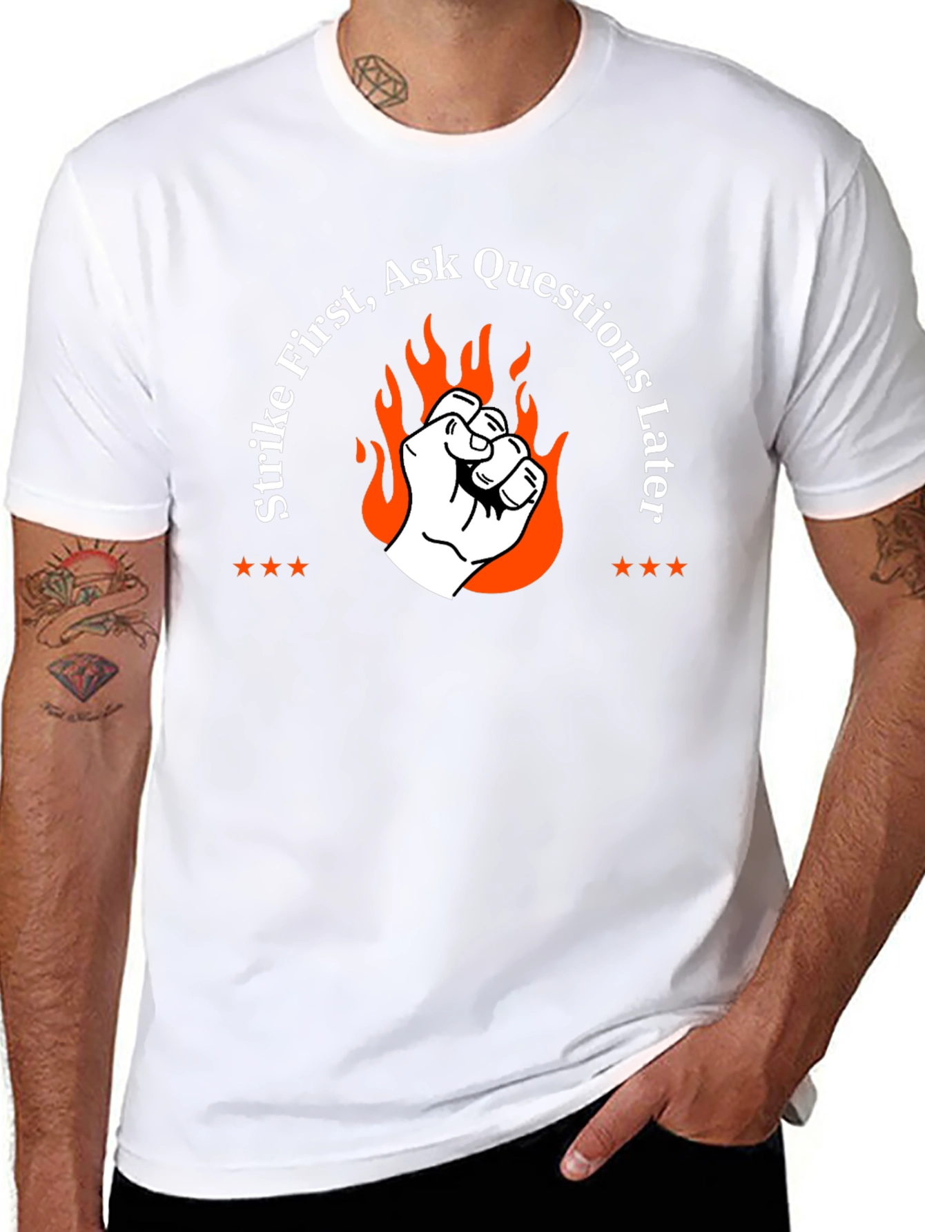 Strike First Graphic T-Shirt