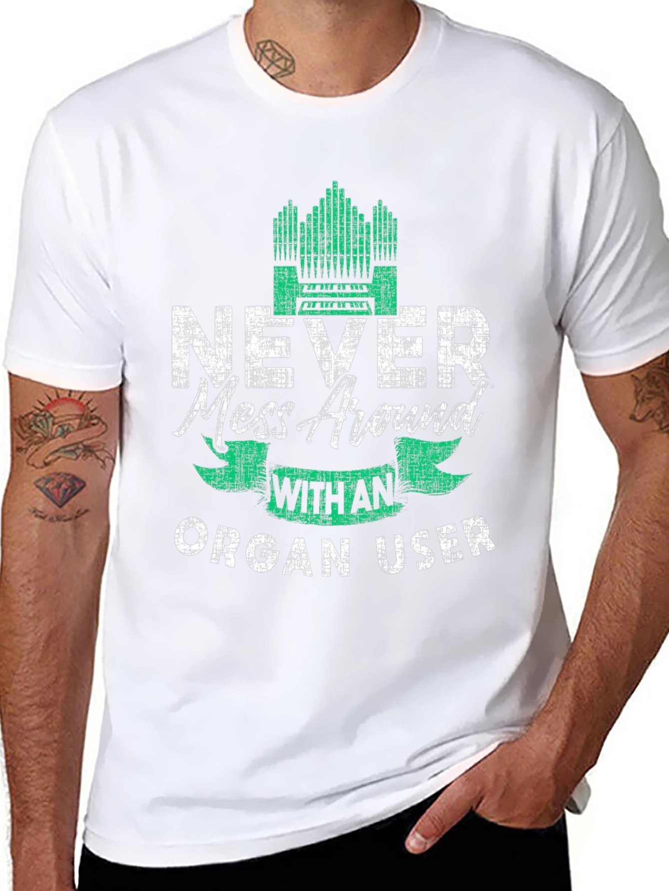 Never Mess Around With An Organ User T-Shirt