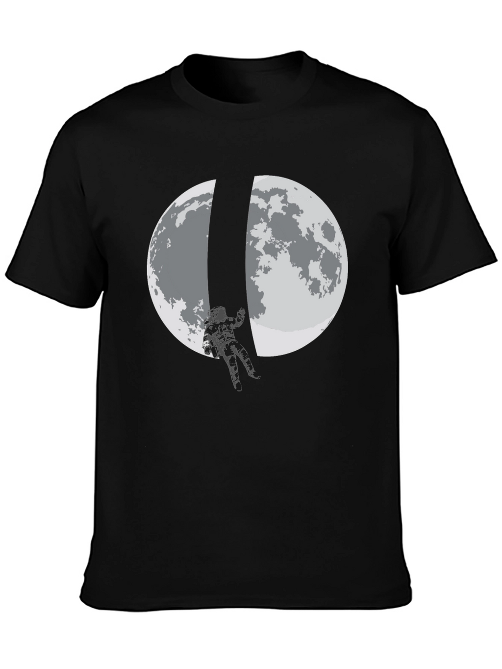 Astronaut Moon T-Shirt - Space Adventure Tee
