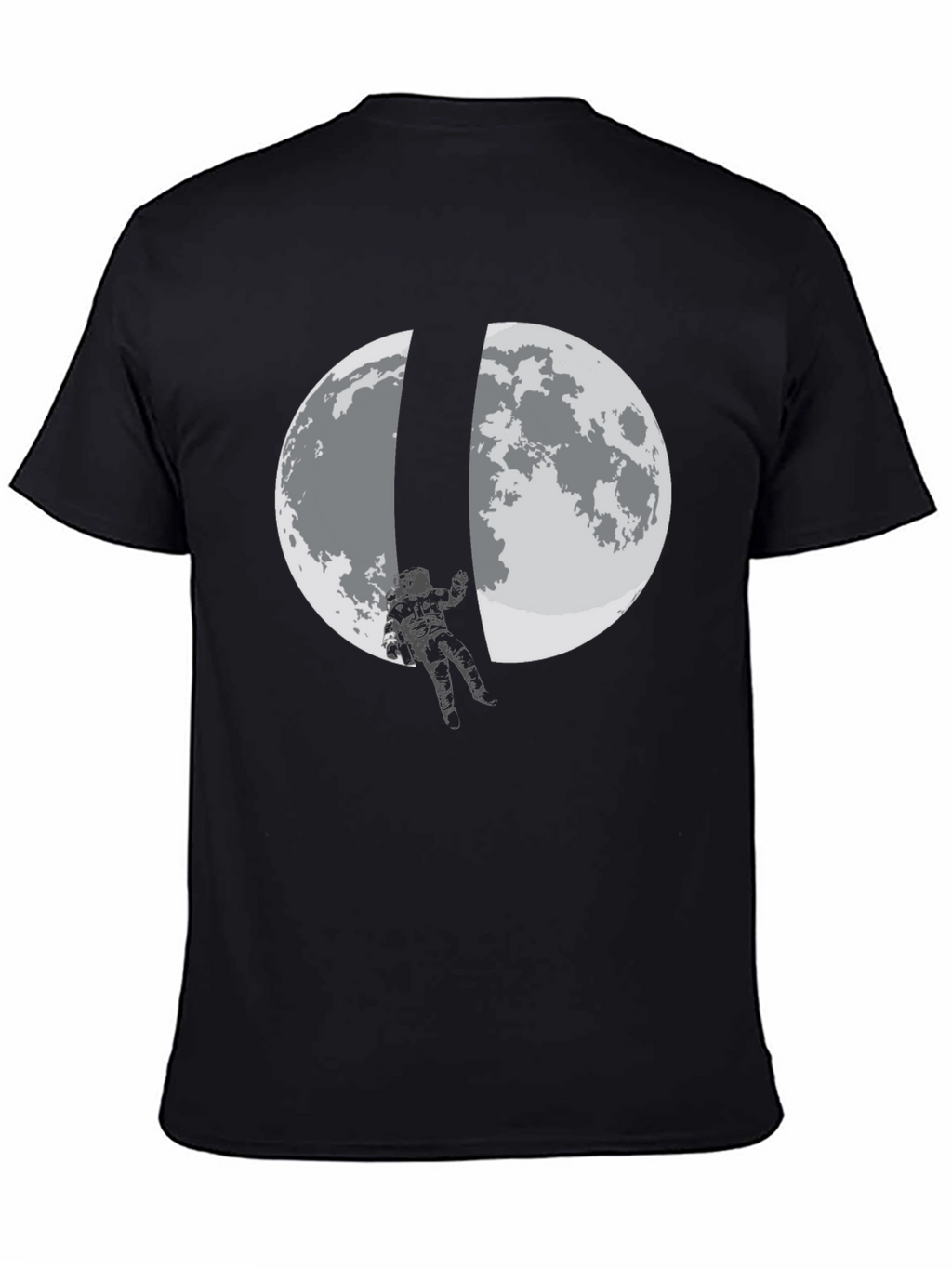 Astronaut Moon T-Shirt - Space Adventure Tee