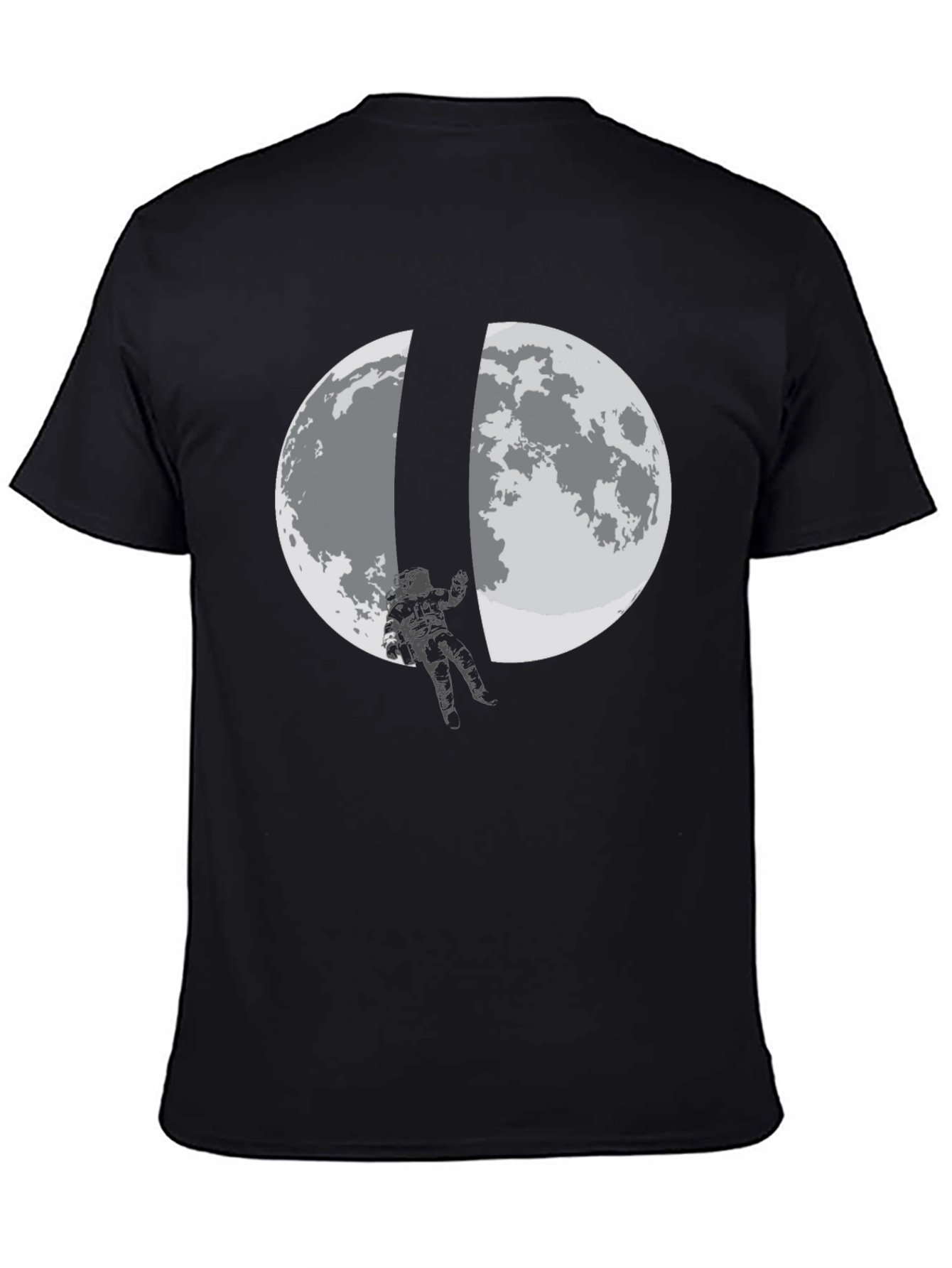 Astronaut Moon T-Shirt - Space Adventure Tee