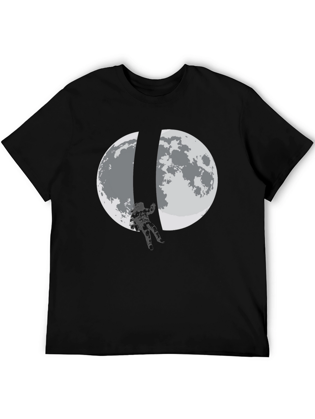 Astronaut Moon T-Shirt - Space Adventure Tee