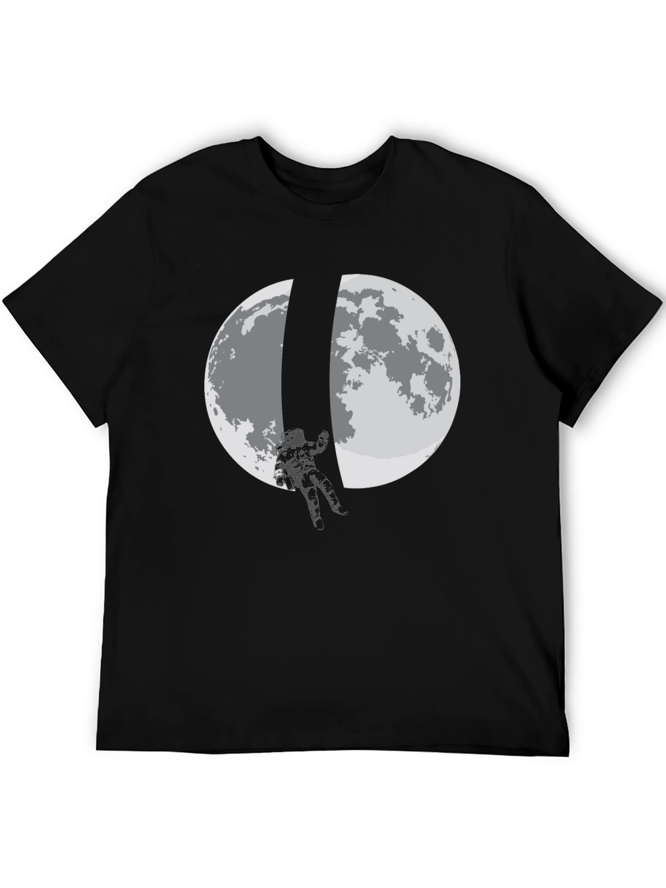 Astronaut Moon T-Shirt - Space Adventure Tee