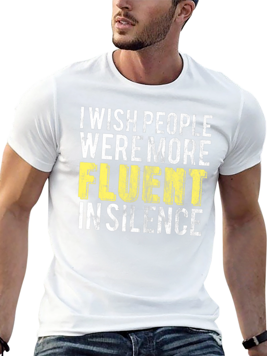 Fluent in Silence Graphic T-Shirt