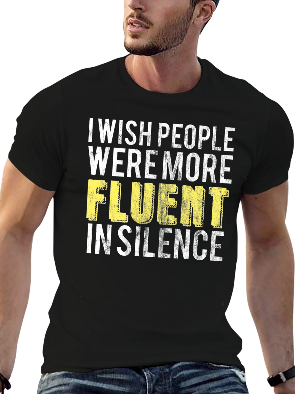 Fluent in Silence Graphic T-Shirt