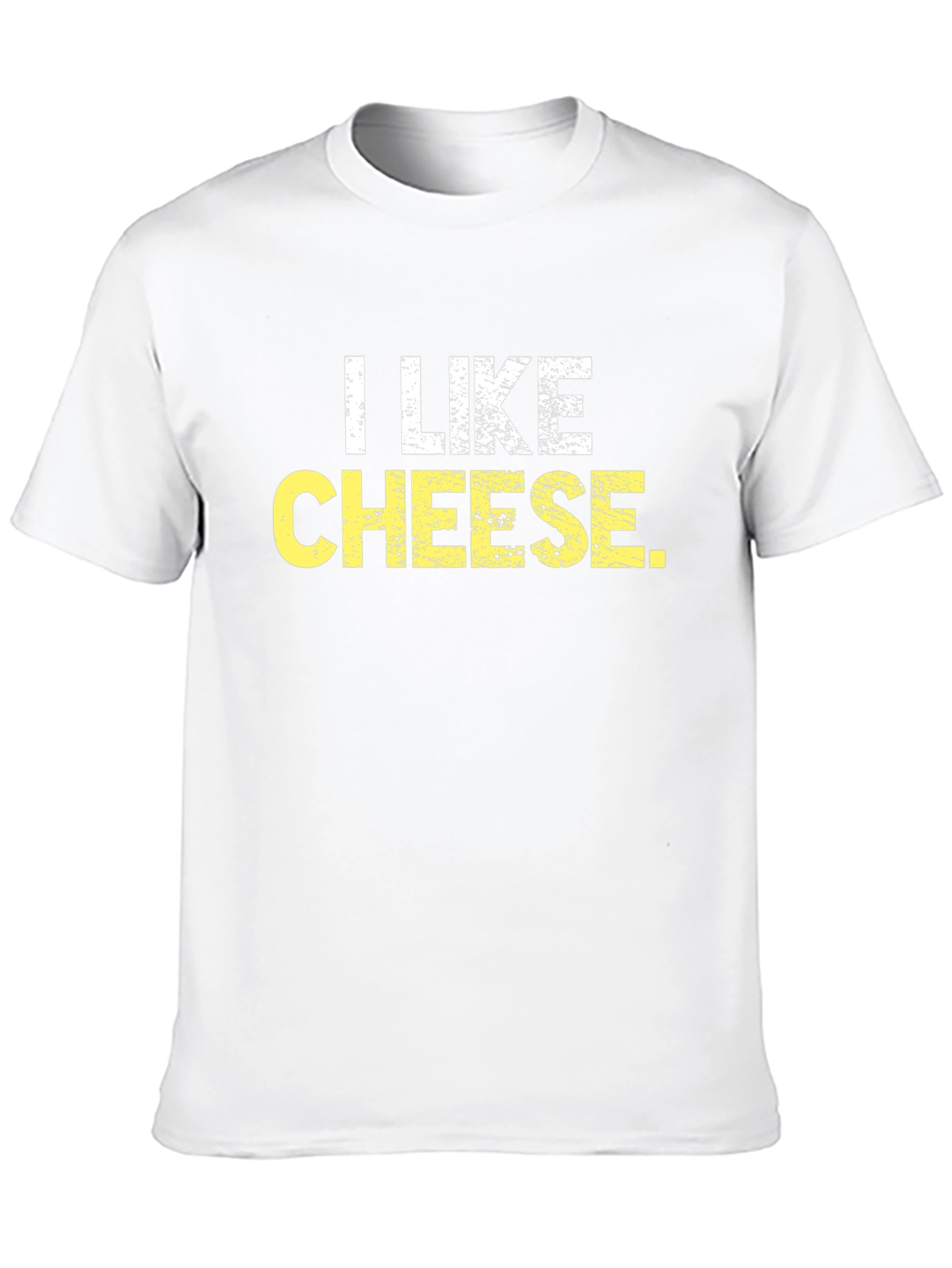 I Like Cheese Graphic Tee - Mens Black T-Shirt