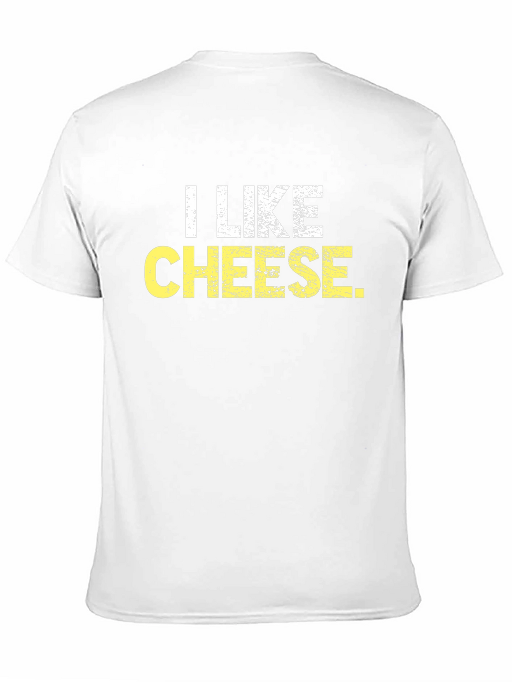 I Like Cheese Graphic Tee - Mens Black T-Shirt