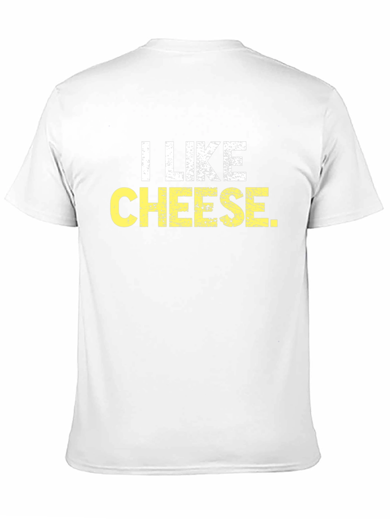 I Like Cheese Graphic Tee - Mens Black T-Shirt