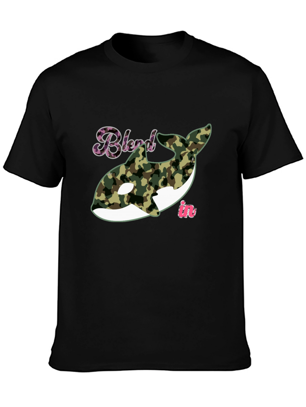 Blend In Orca Camo Graphic Tee