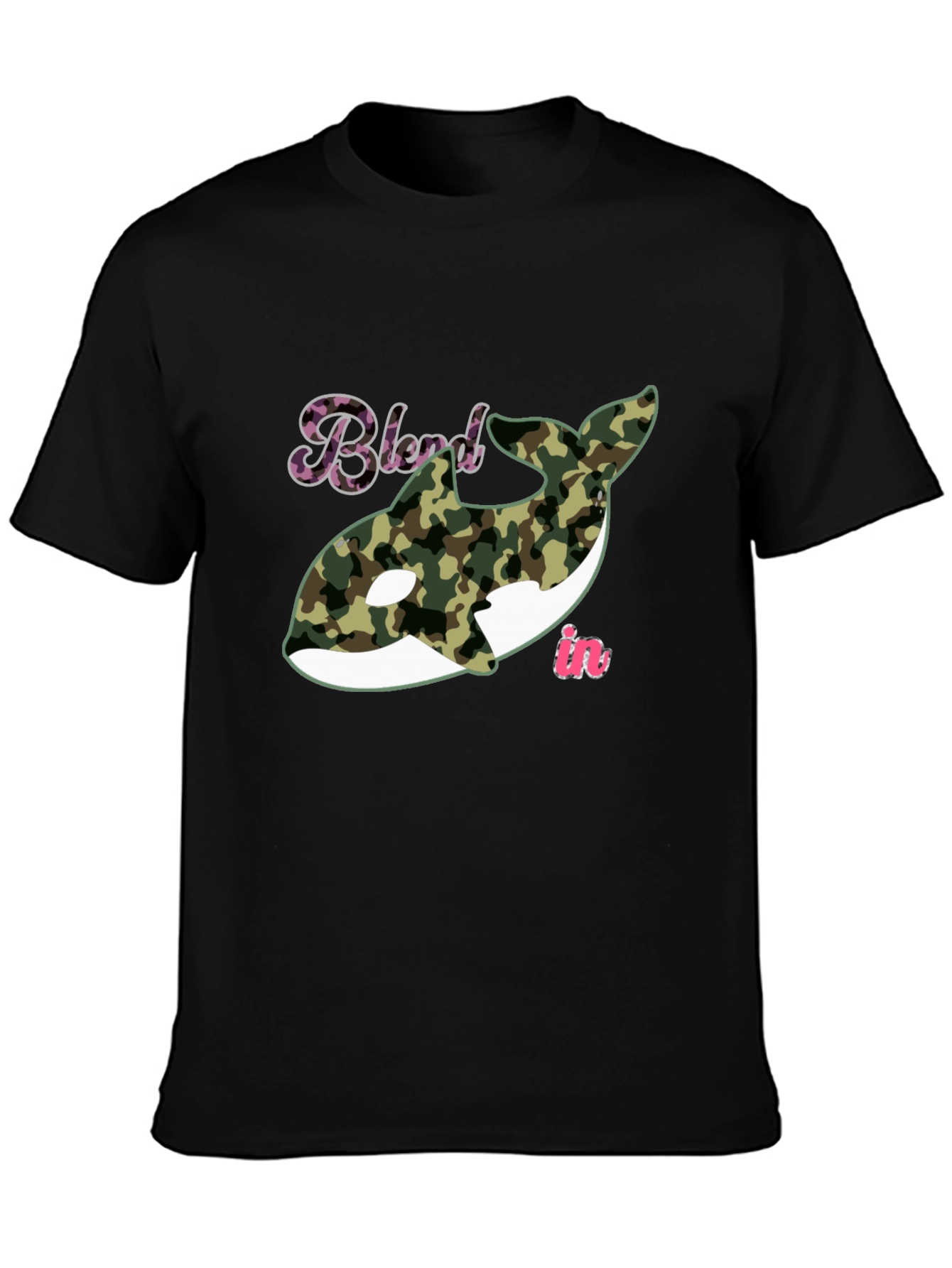 Blend In Orca Camo Graphic Tee