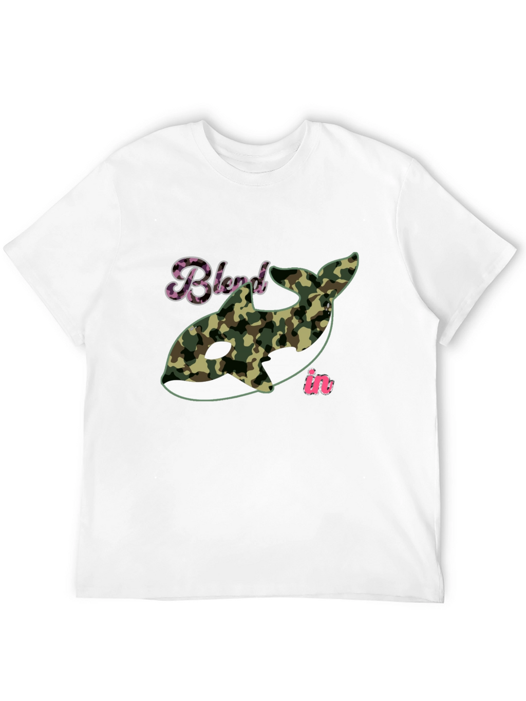 Blend In Orca Camo Graphic Tee