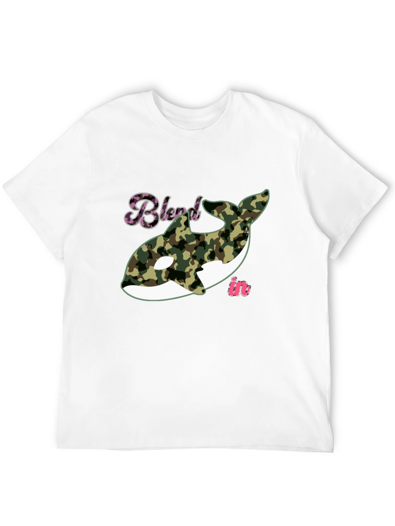Blend In Orca Camo Graphic Tee