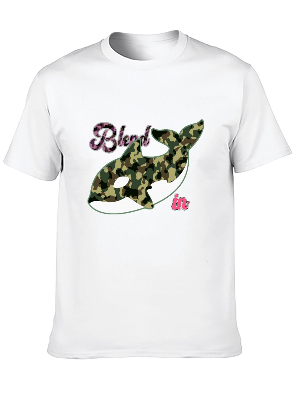Blend In Orca Camo Graphic Tee