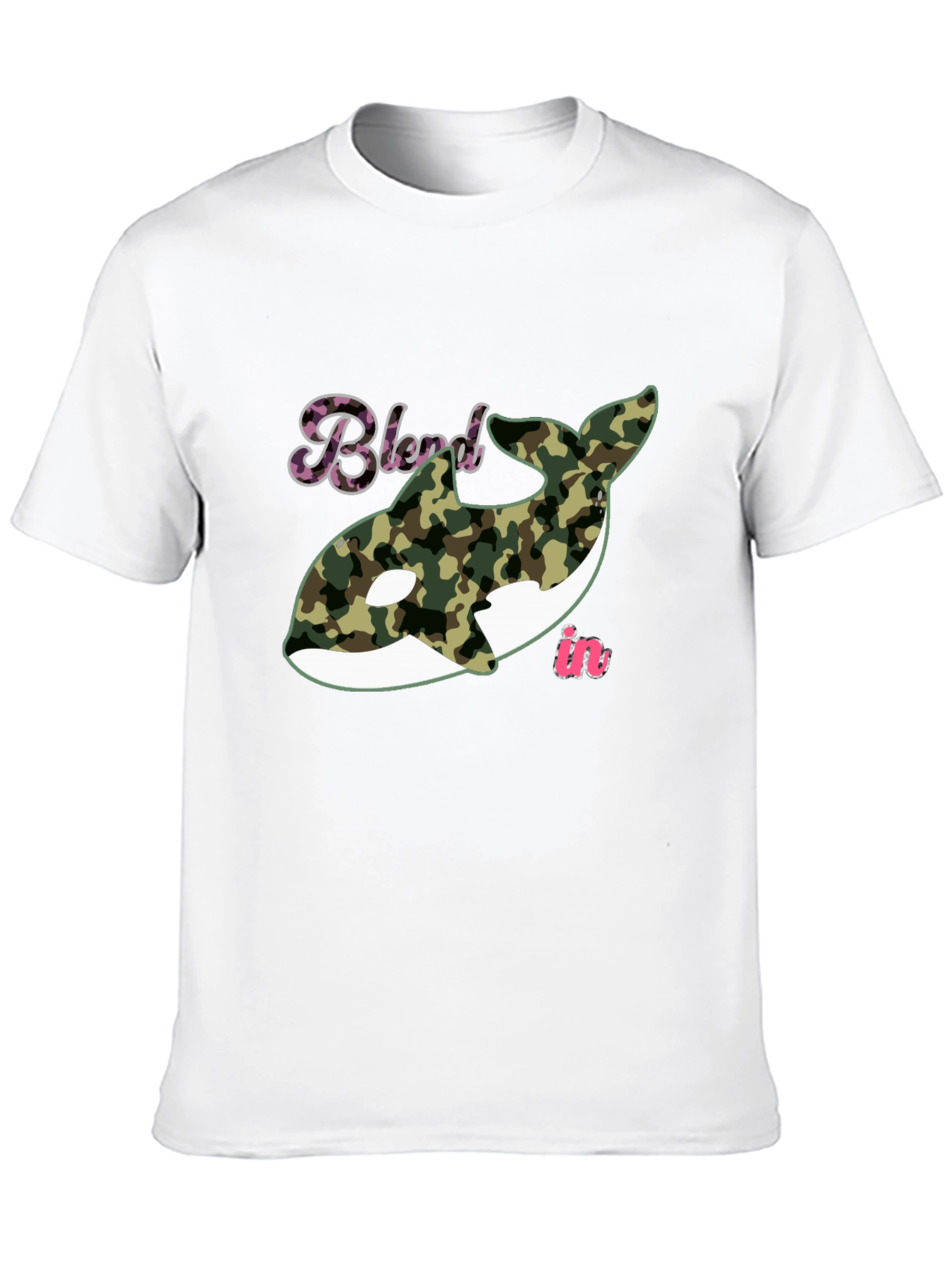 Blend In Orca Camo Graphic Tee