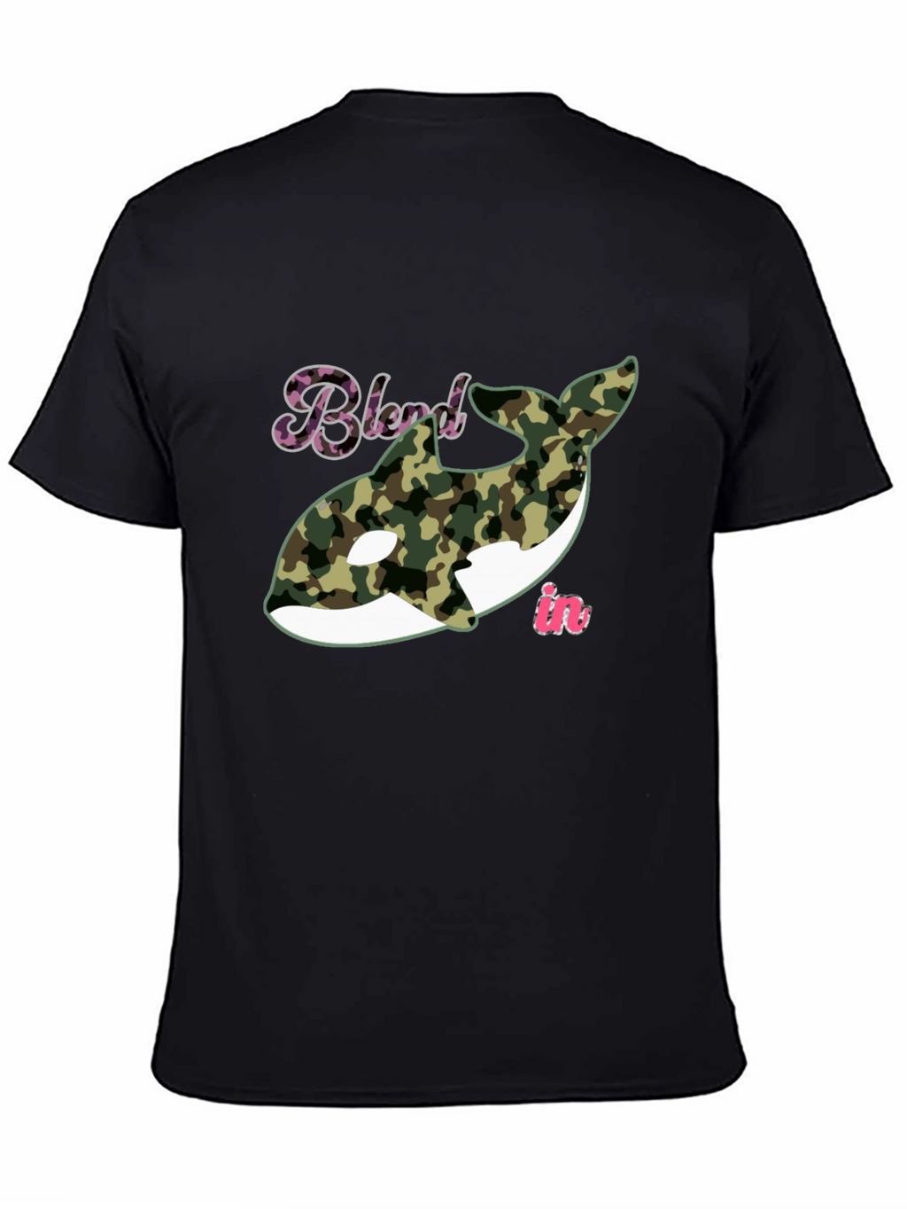 Blend In Orca Camo Graphic Tee