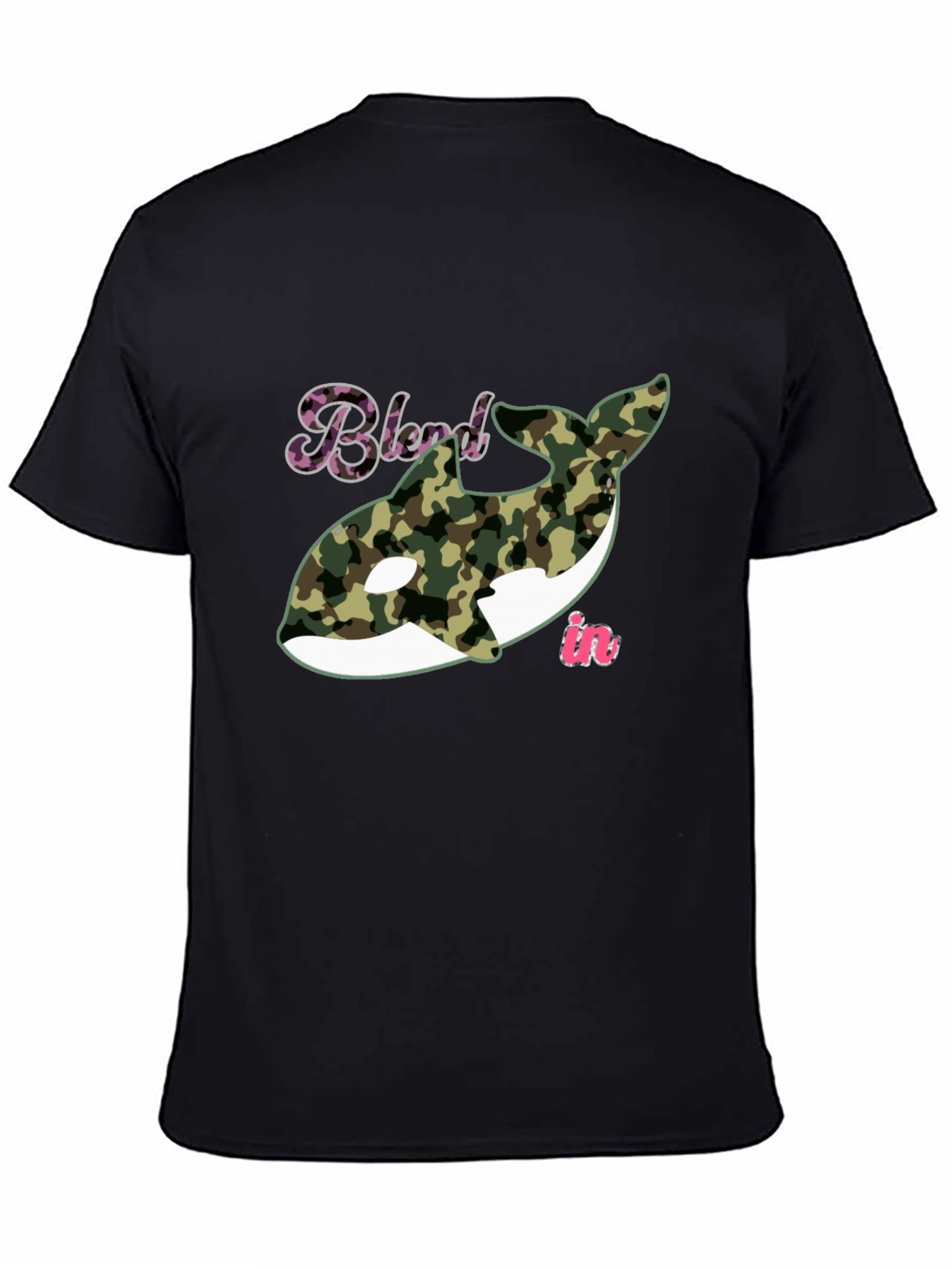 Blend In Orca Camo Graphic Tee