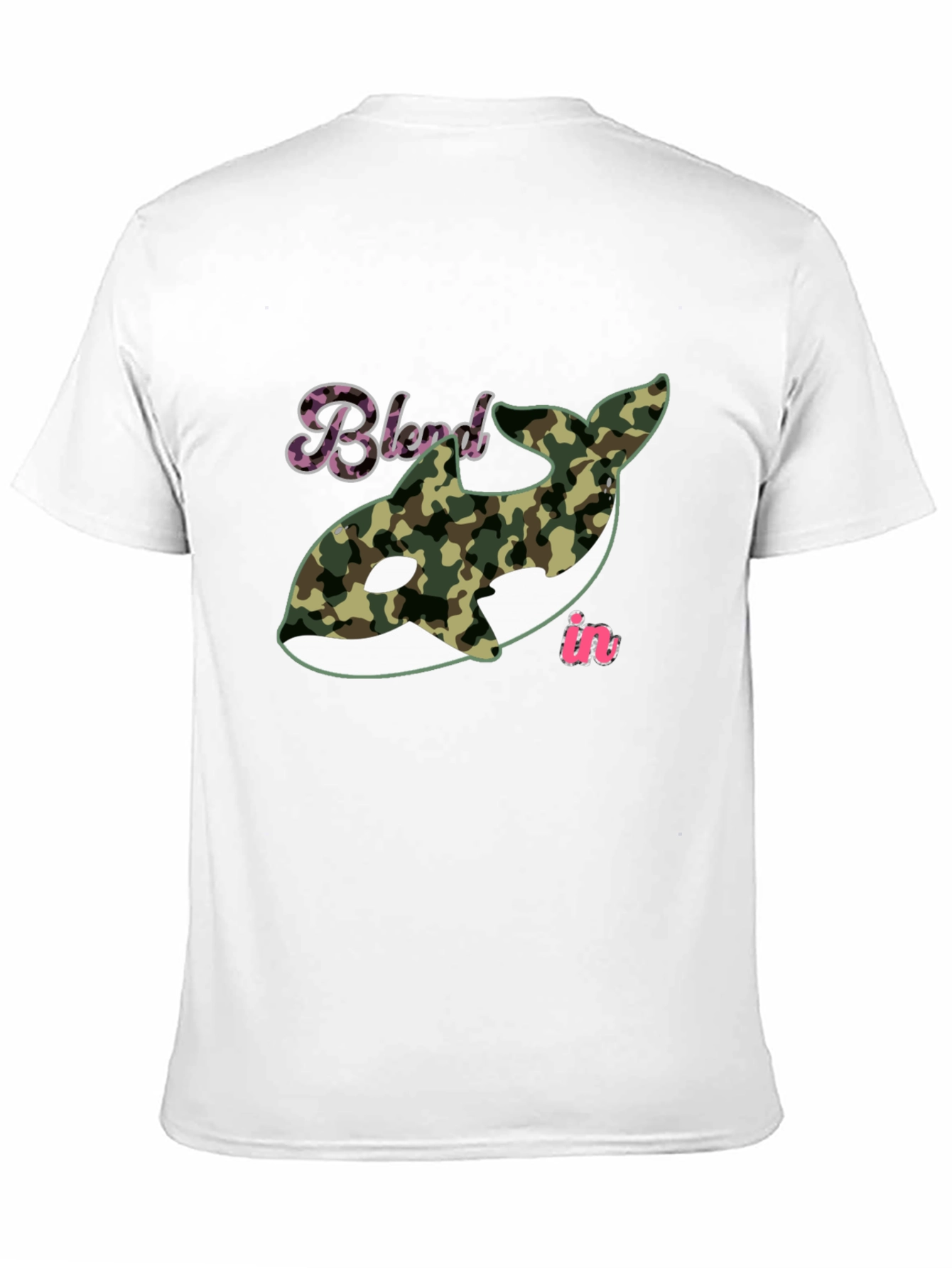 Blend In Orca Camo Graphic Tee