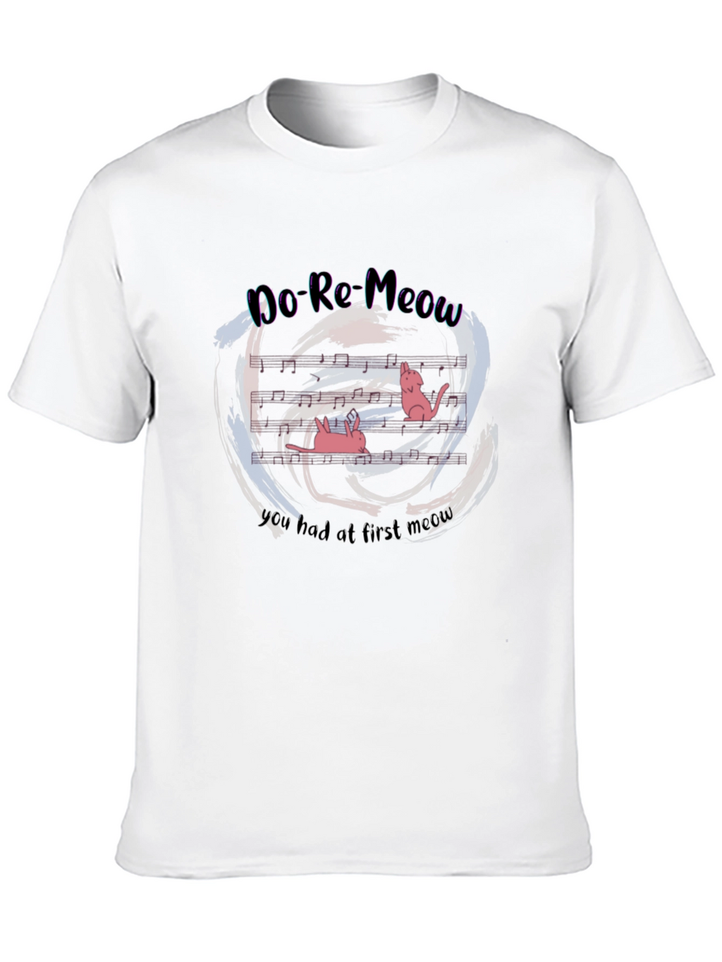 Do Re Meow Music Cats T-Shirt