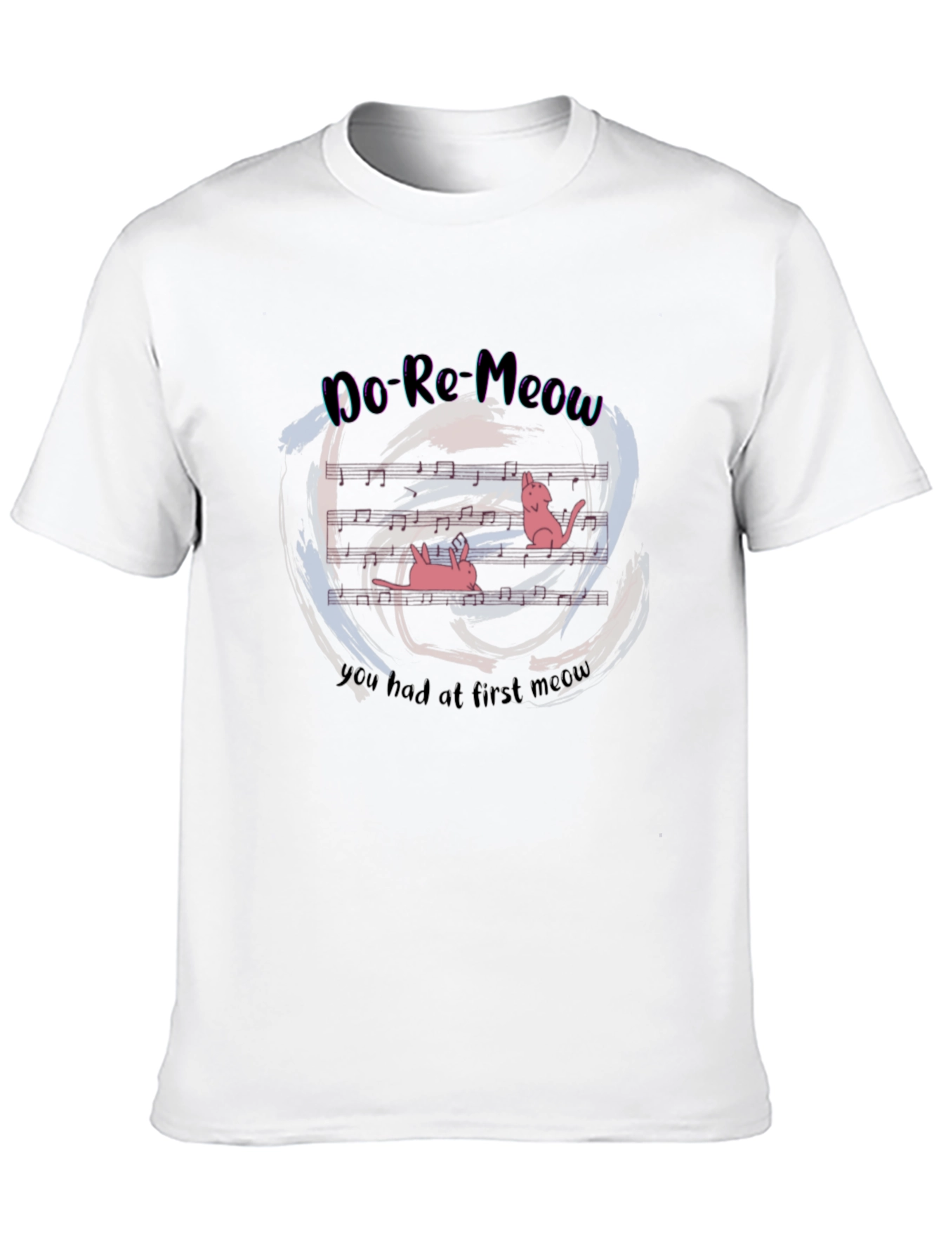 Do Re Meow Music Cats T-Shirt