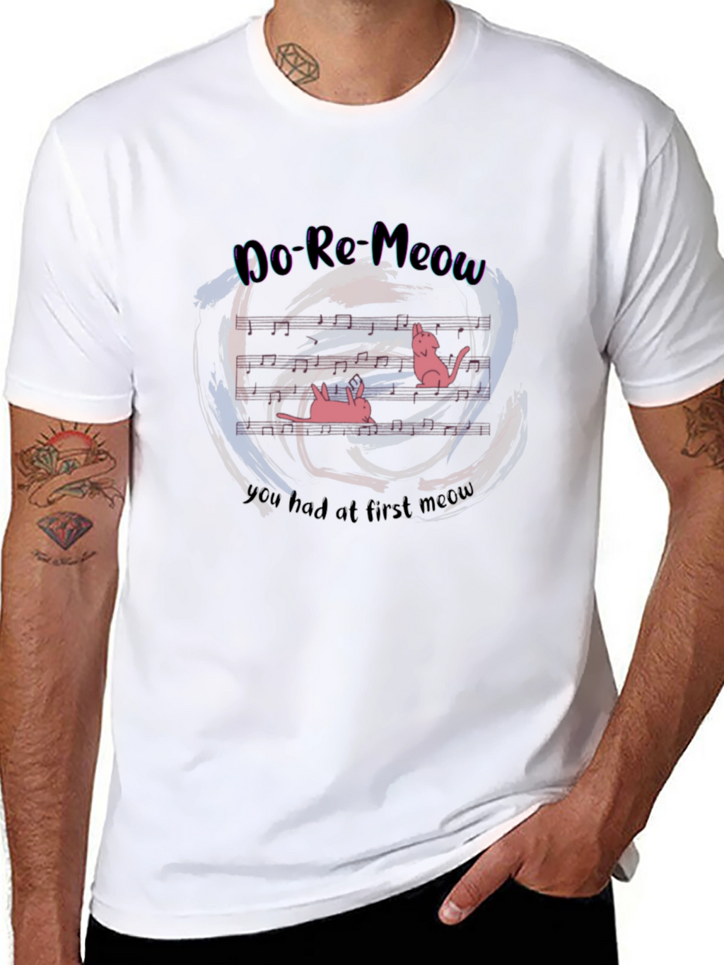 Do Re Meow Music Cats T-Shirt