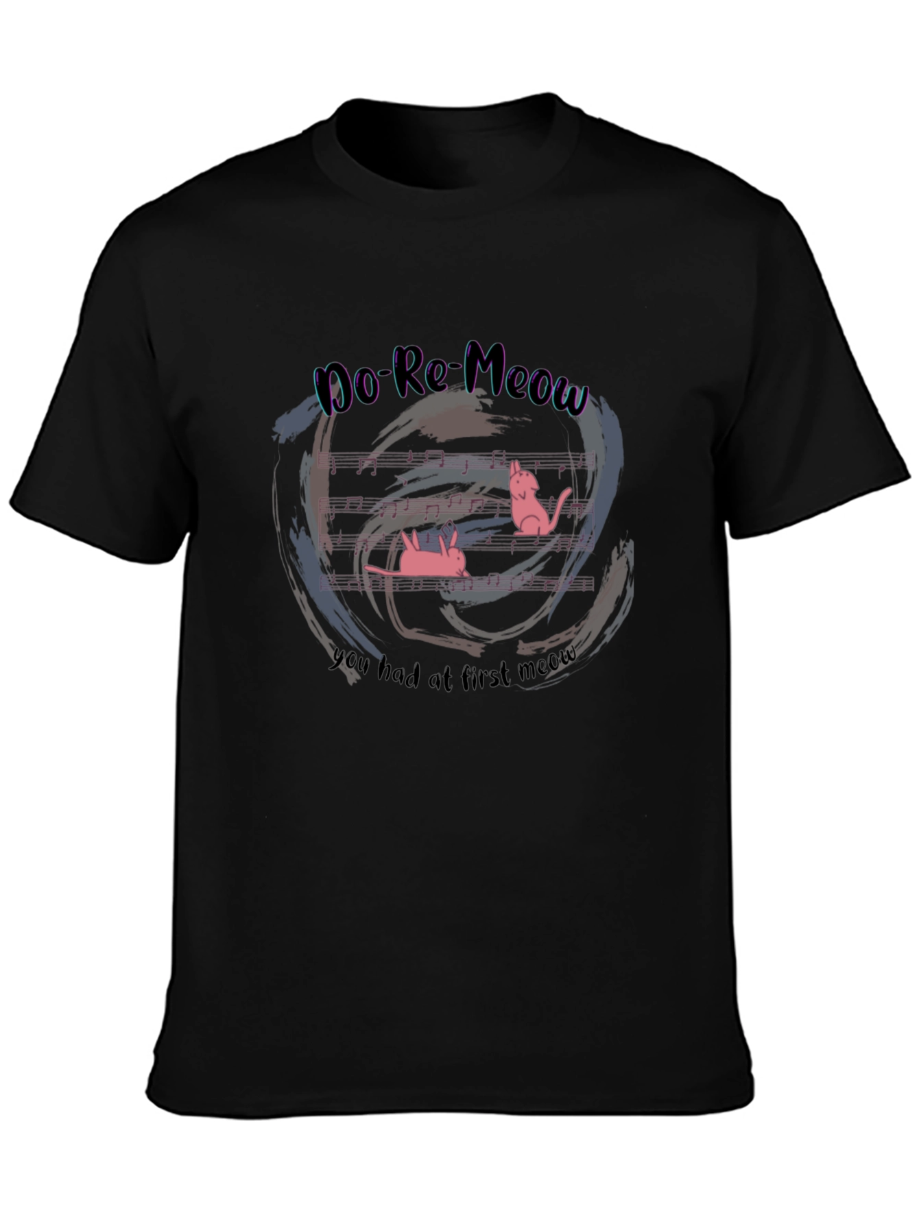 Do Re Meow Music Cats T-Shirt