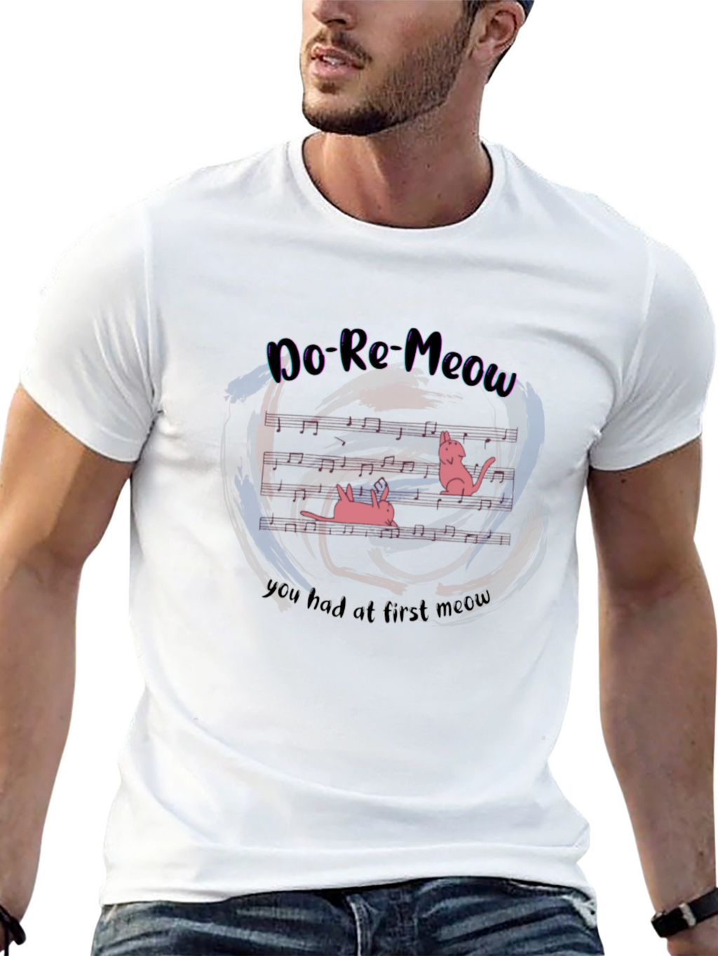 Do Re Meow Music Cats T-Shirt