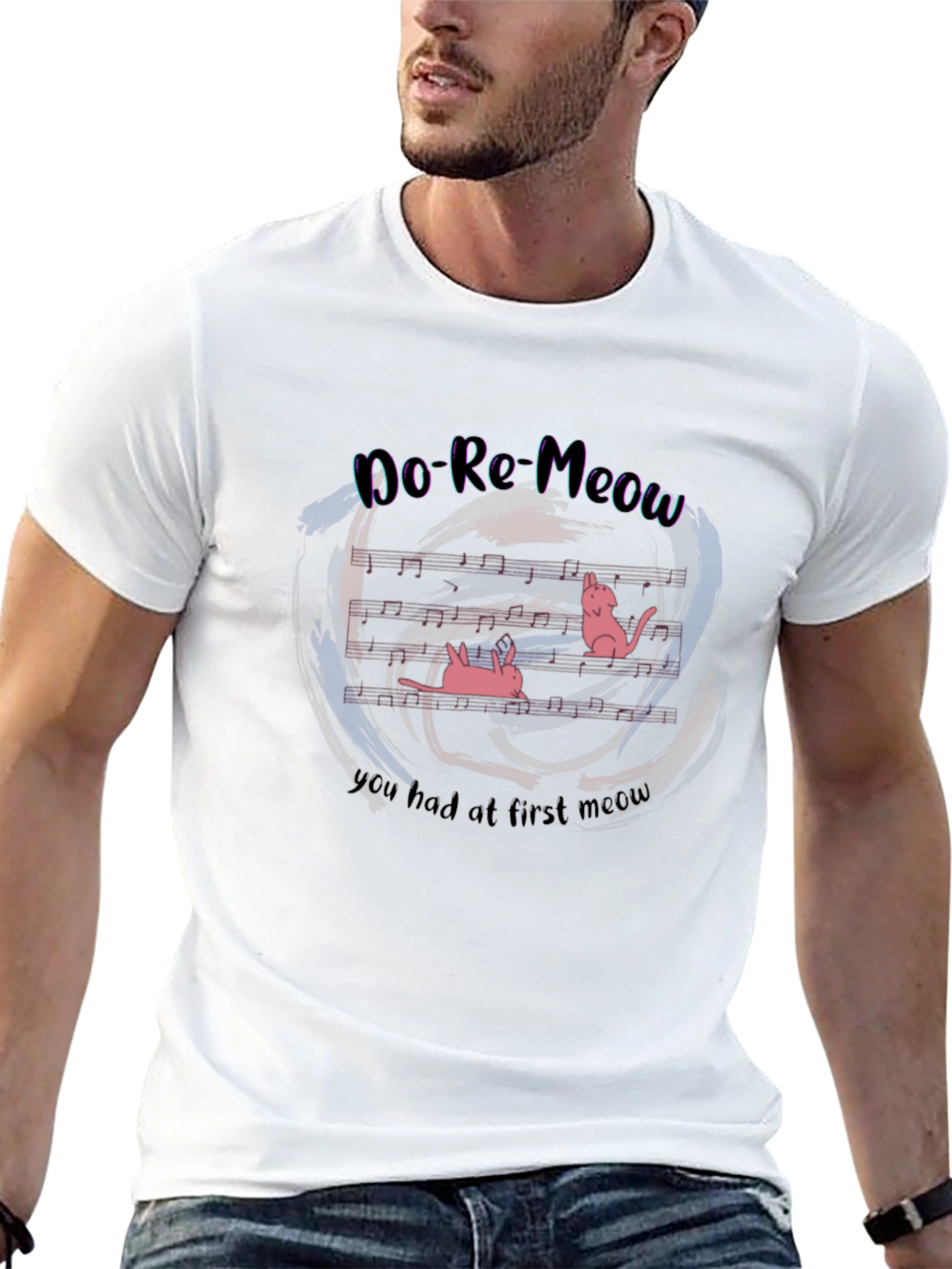 Do Re Meow Music Cats T-Shirt