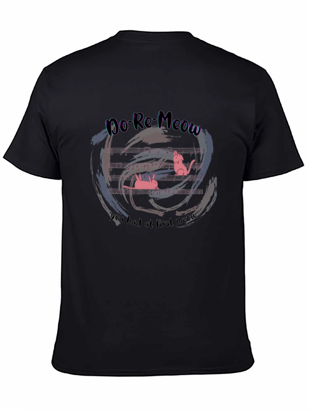Do Re Meow Music Cats T-Shirt