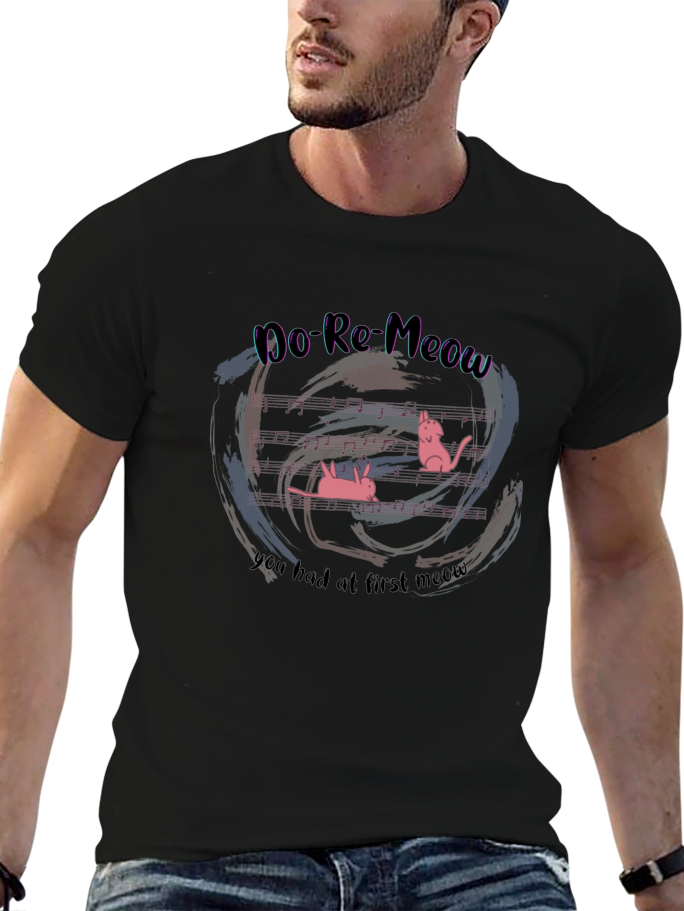 Do Re Meow Music Cats T-Shirt