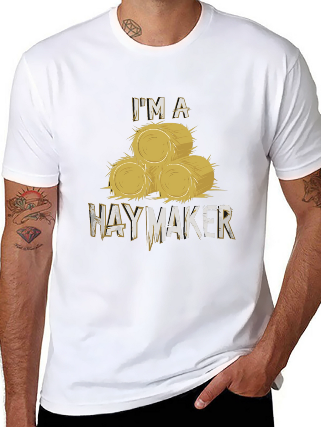 Im A Hay Maker Black T-Shirt