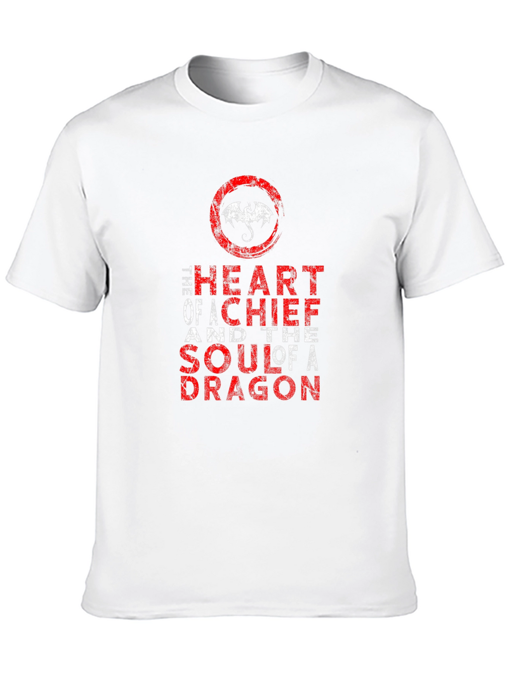Dragon Heart & Soul Graphic Tee - Premium Cotton