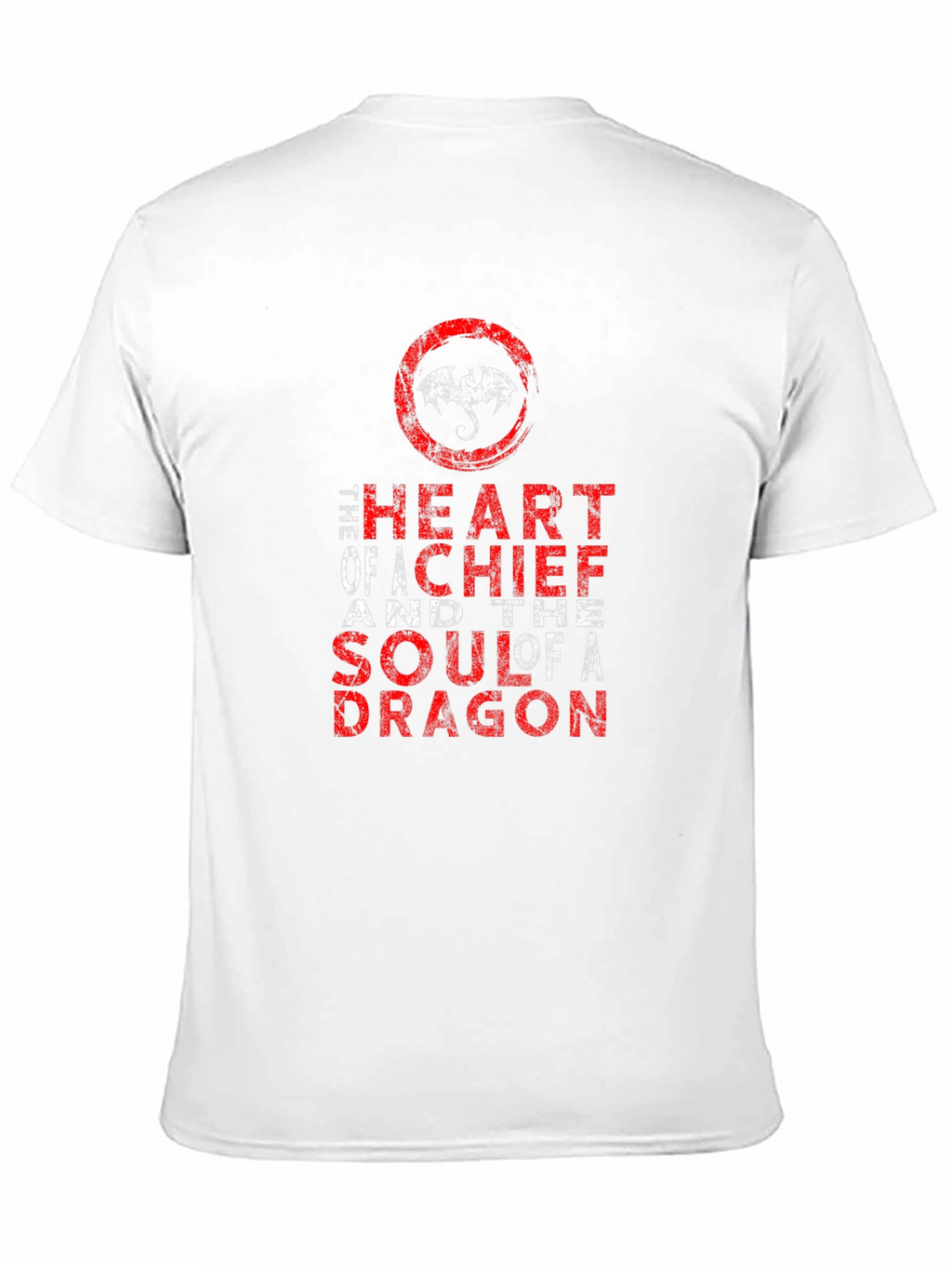 Dragon Heart & Soul Graphic Tee - Premium Cotton