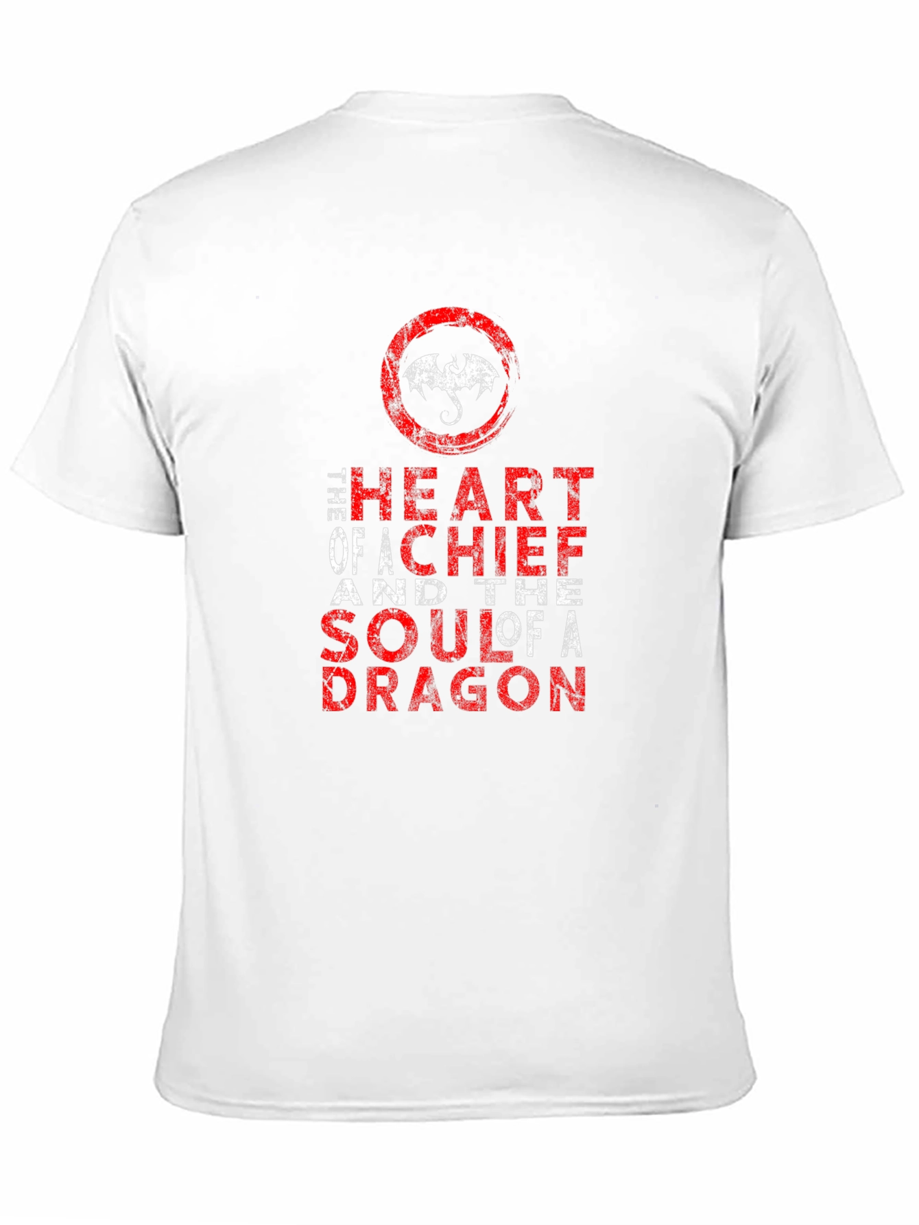 Dragon Heart & Soul Graphic Tee - Premium Cotton
