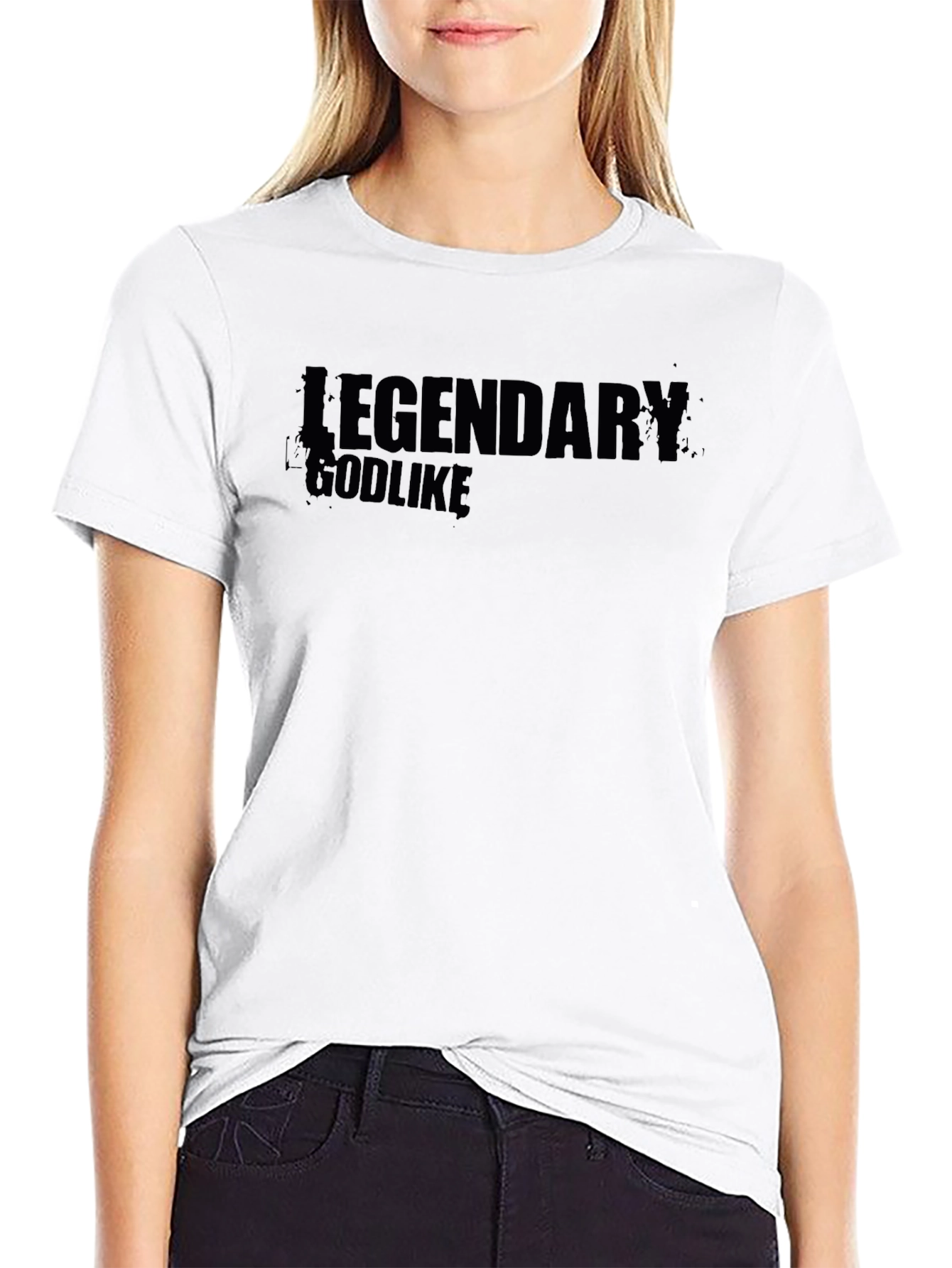 Legendary Godlike Black T-Shirt