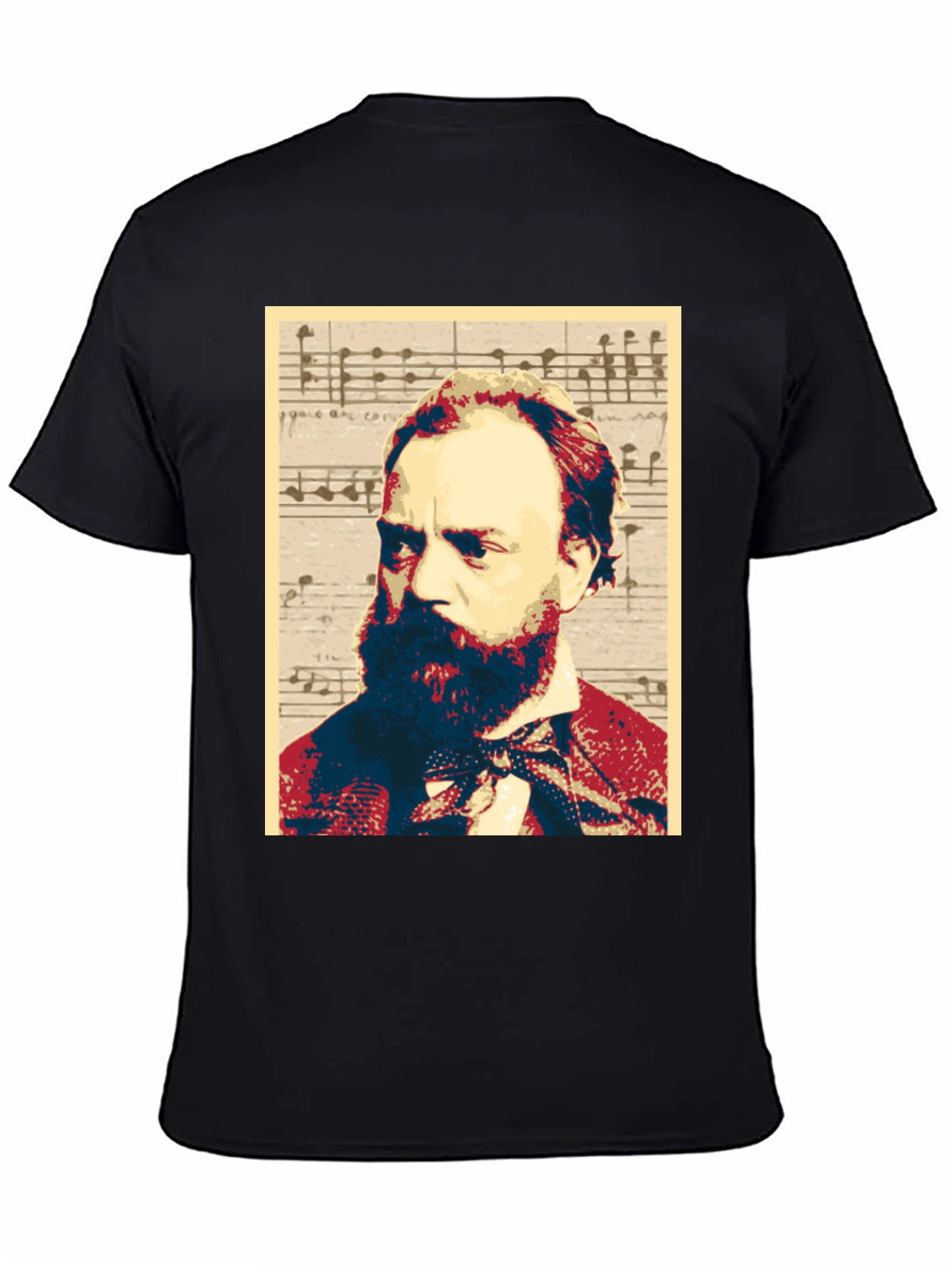 Musical Composer Portrait Graphic Tee