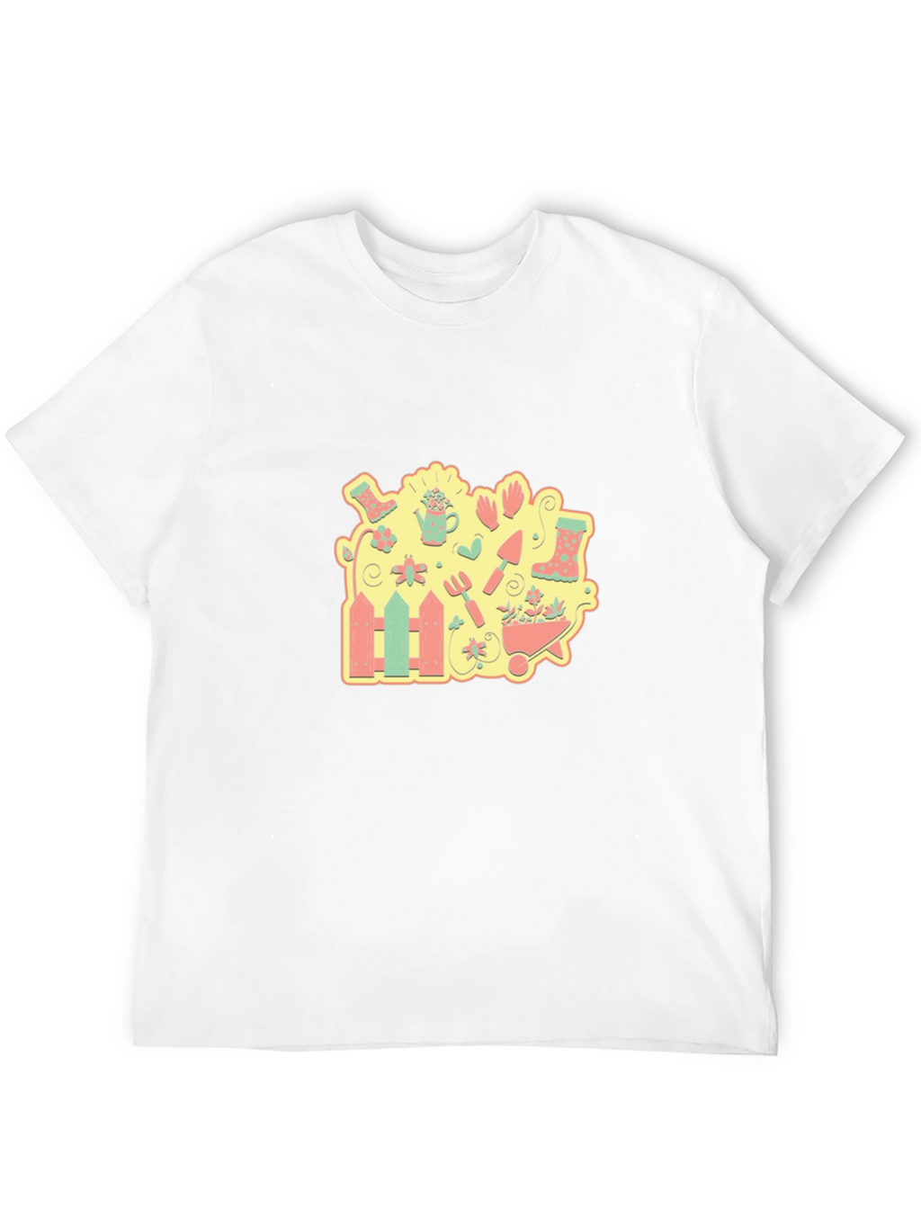 Gardening Graphic Tee - Black