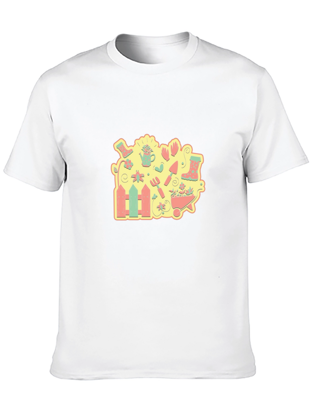 Gardening Graphic Tee - Black